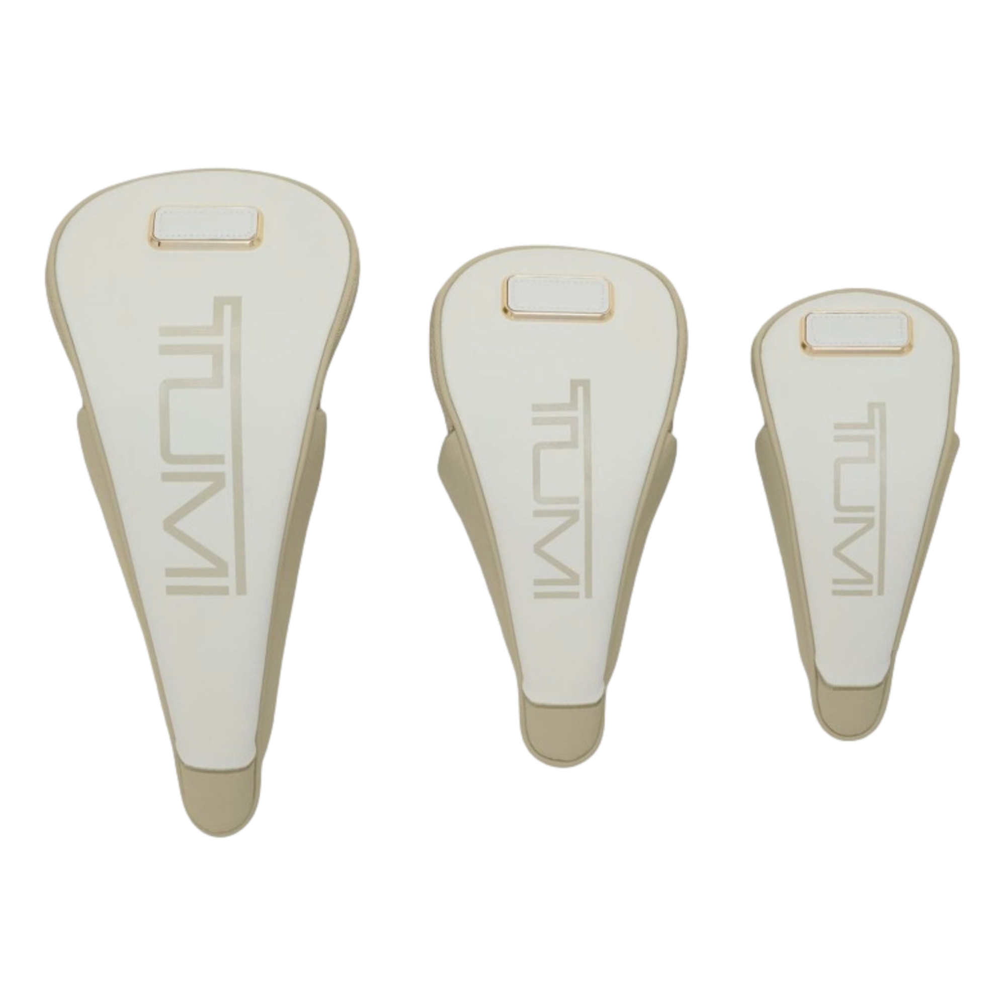 3-Pack Golf Club Headcover Set
