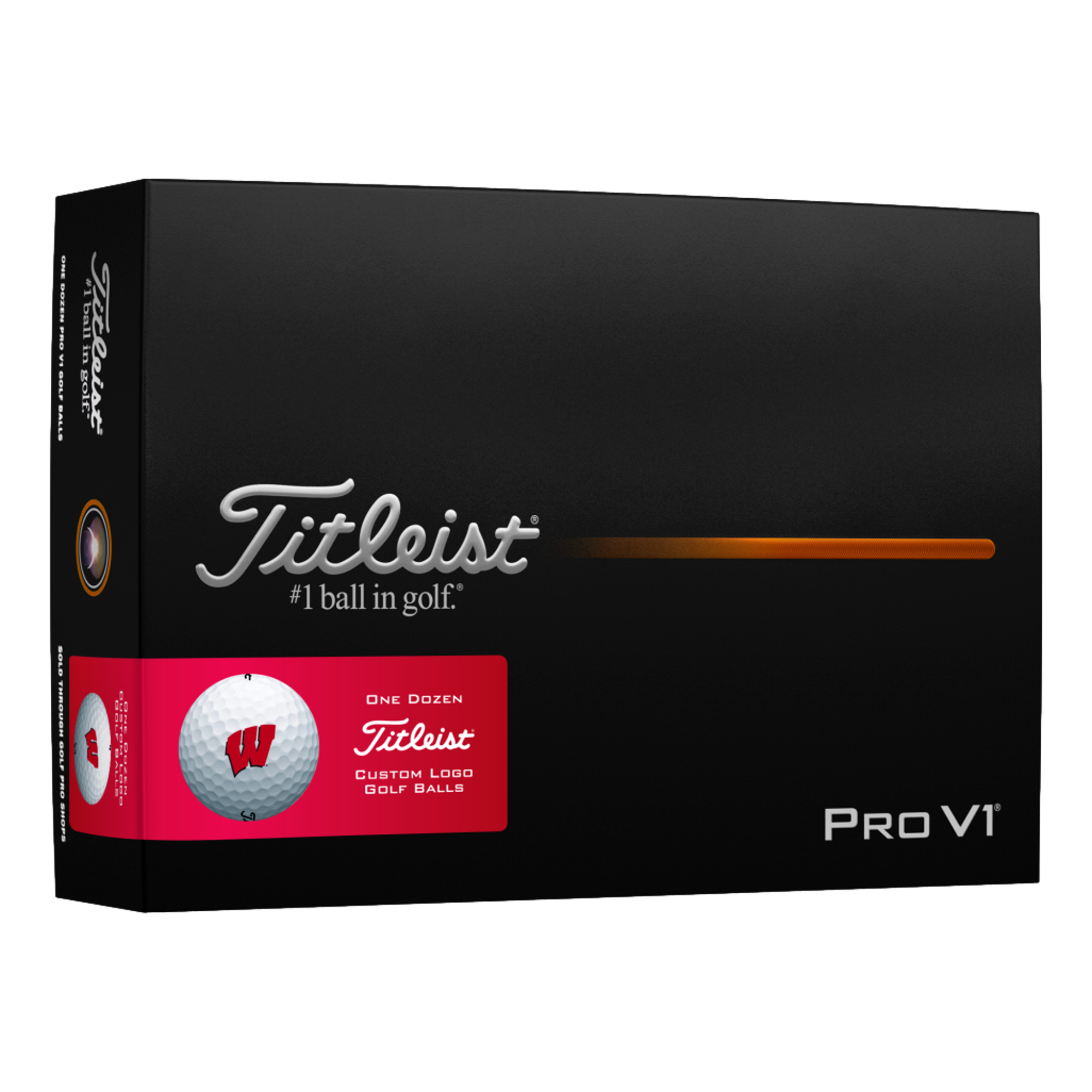 ProV1 2025 Wisconsin Golf Balls