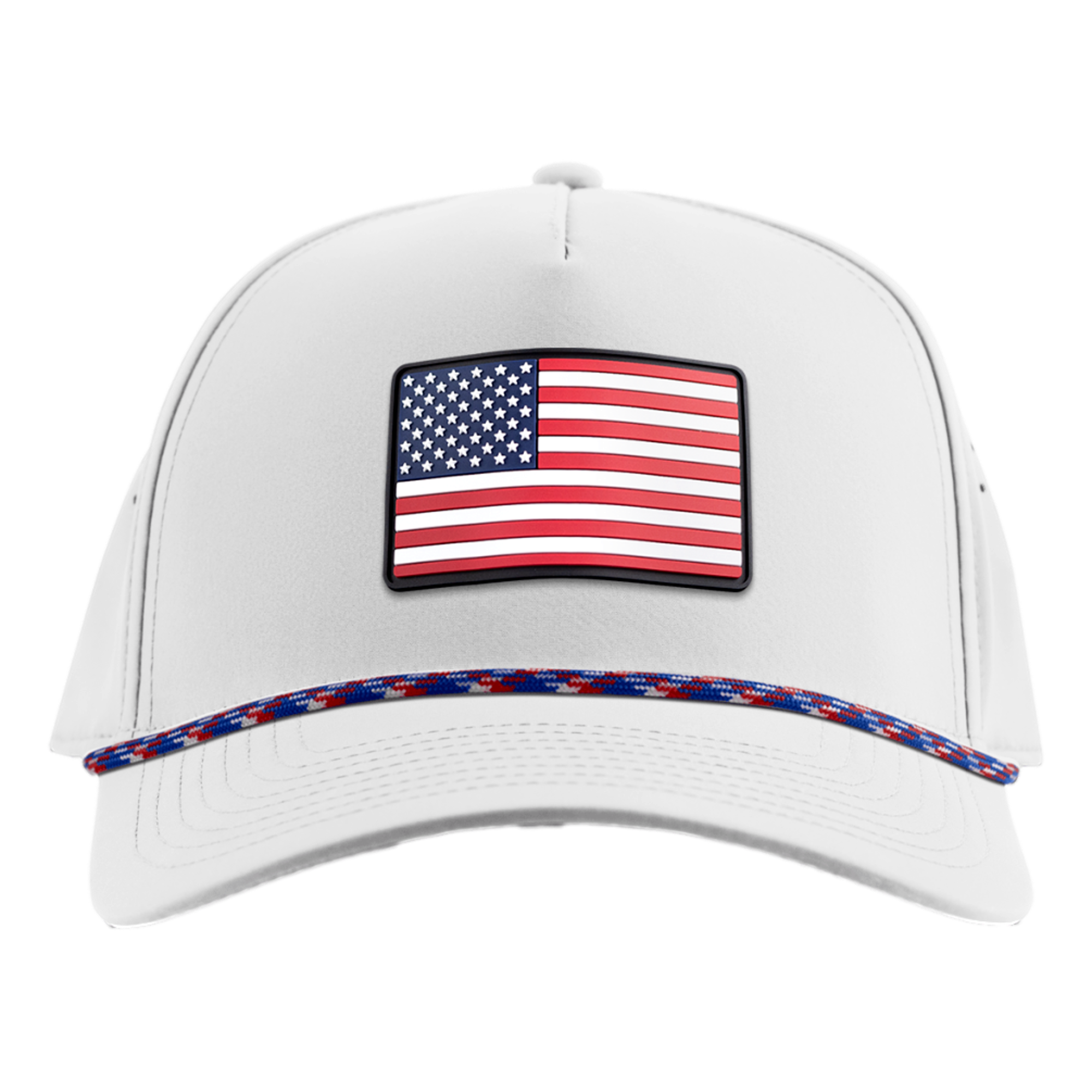 Panel Rope Old Glory PVC Golf Hat