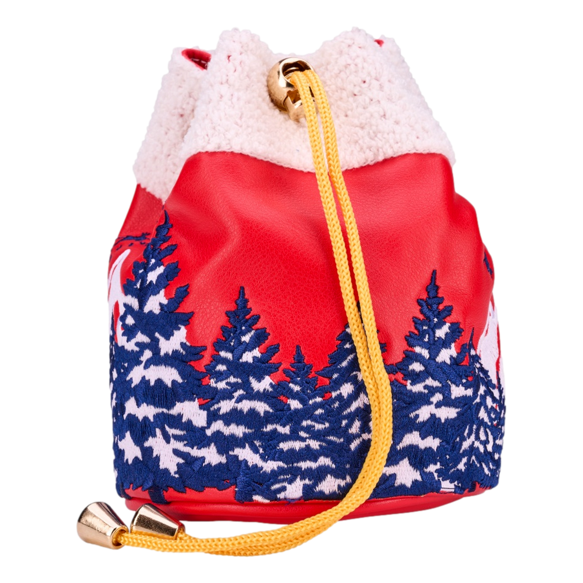 Santa's Sleigh Valuables Golf Pouch