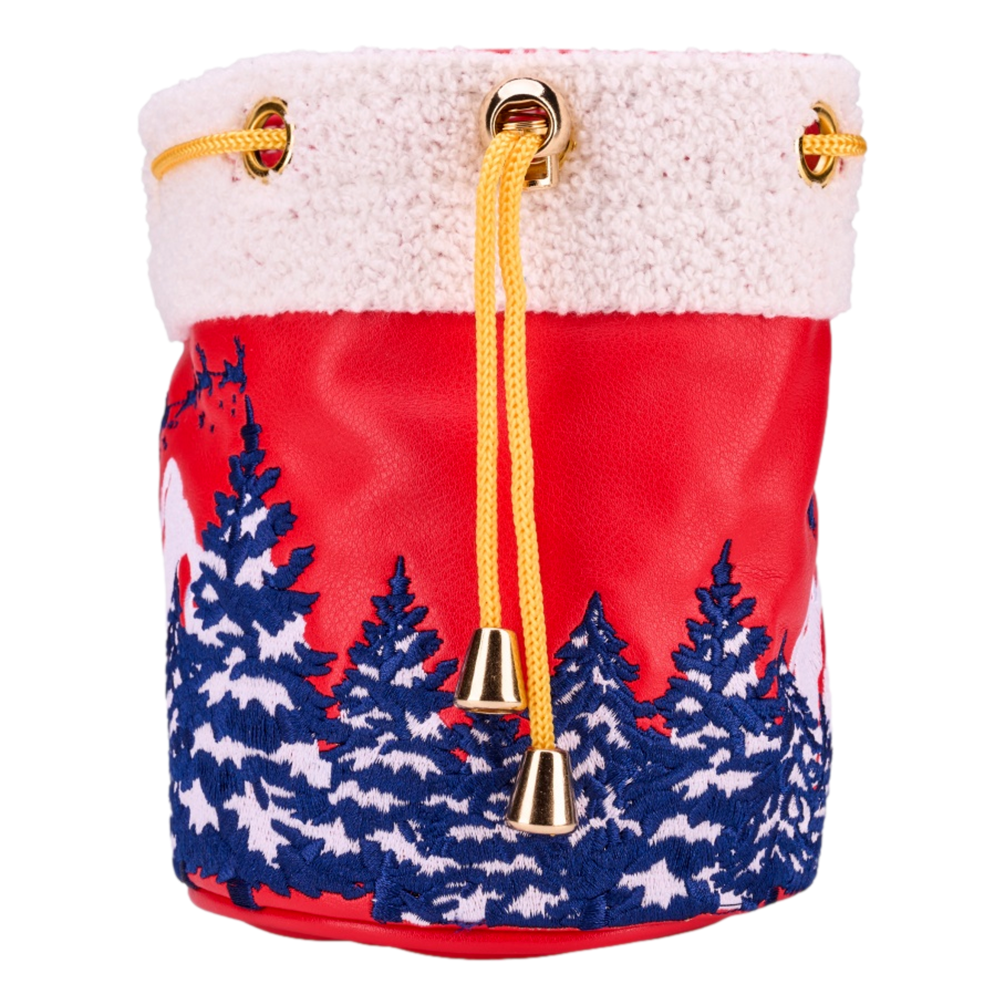 Santa's Sleigh Valuables Golf Pouch