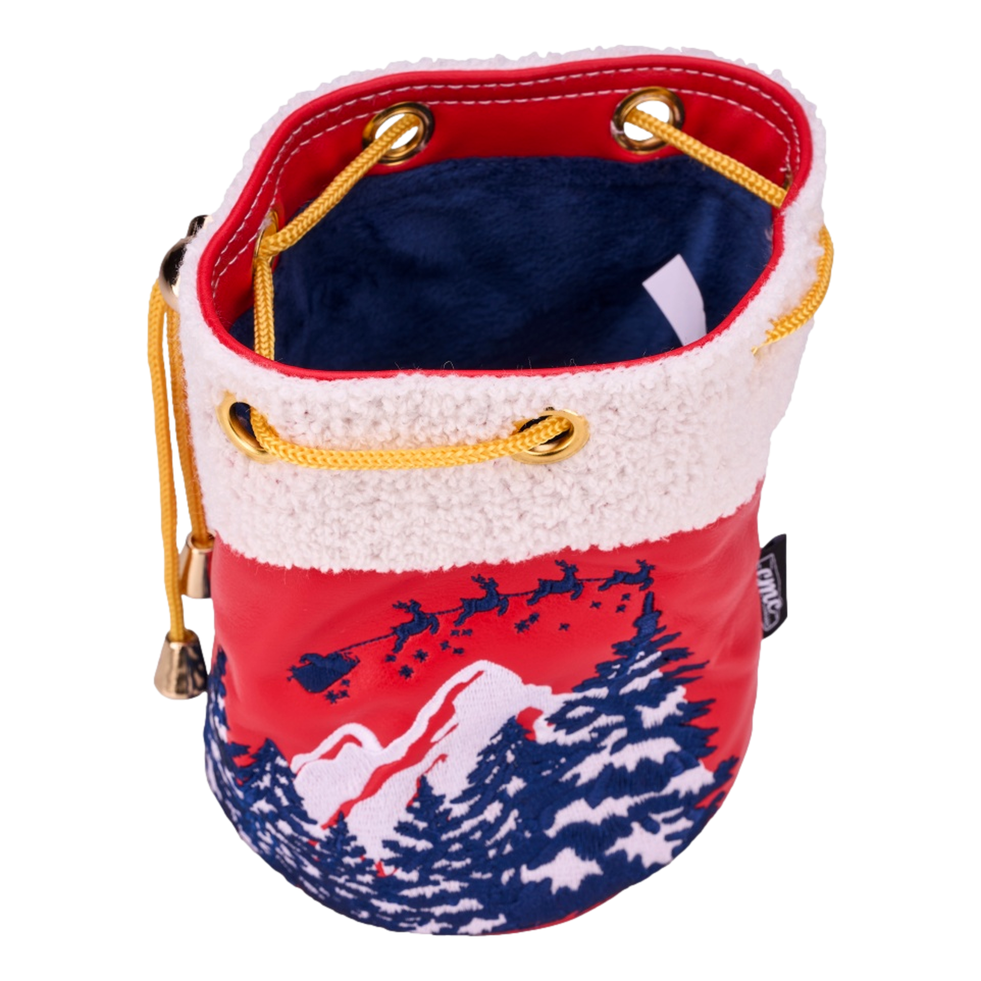 Santa's Sleigh Valuables Golf Pouch