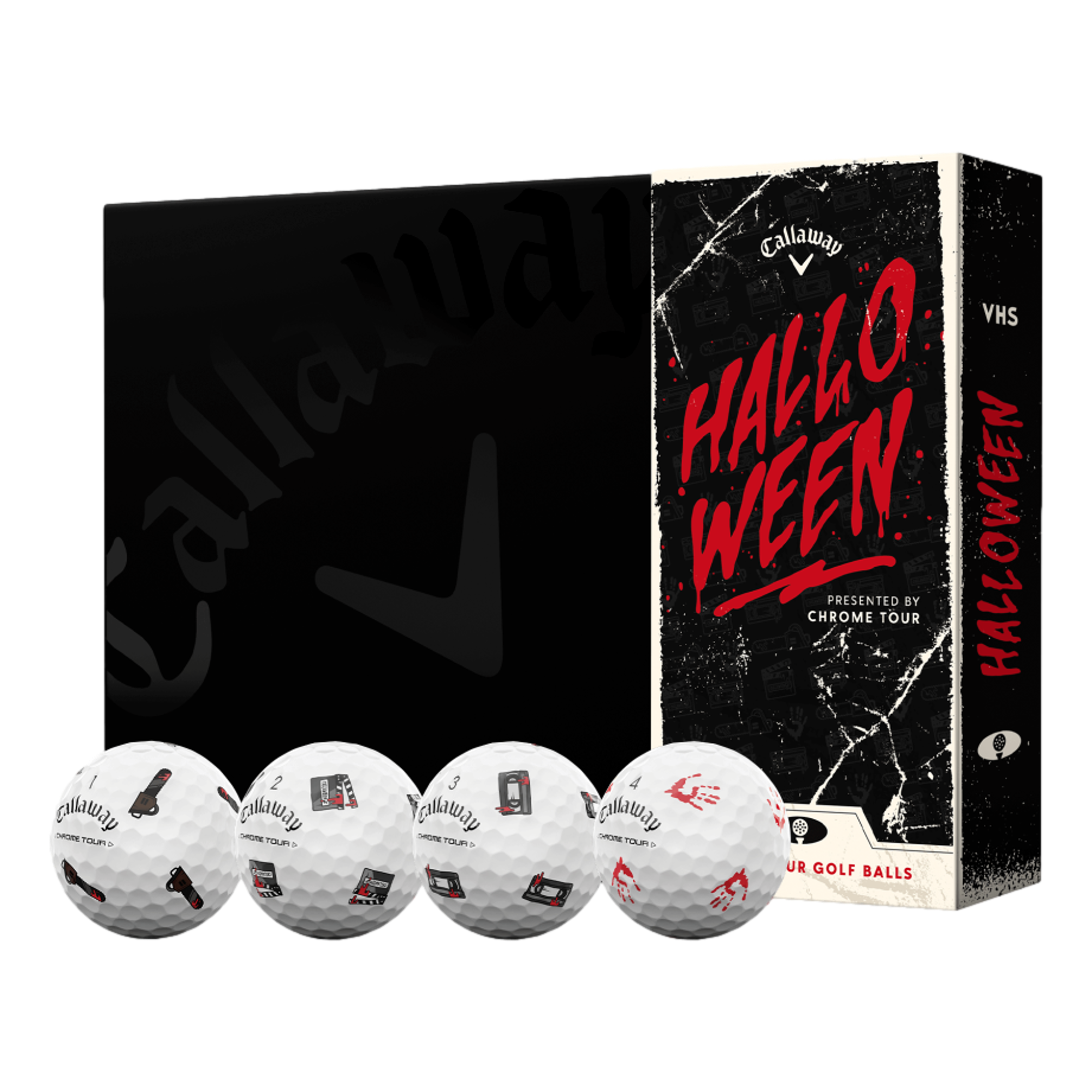 Chrome Tour 24 Halloween Golf Balls