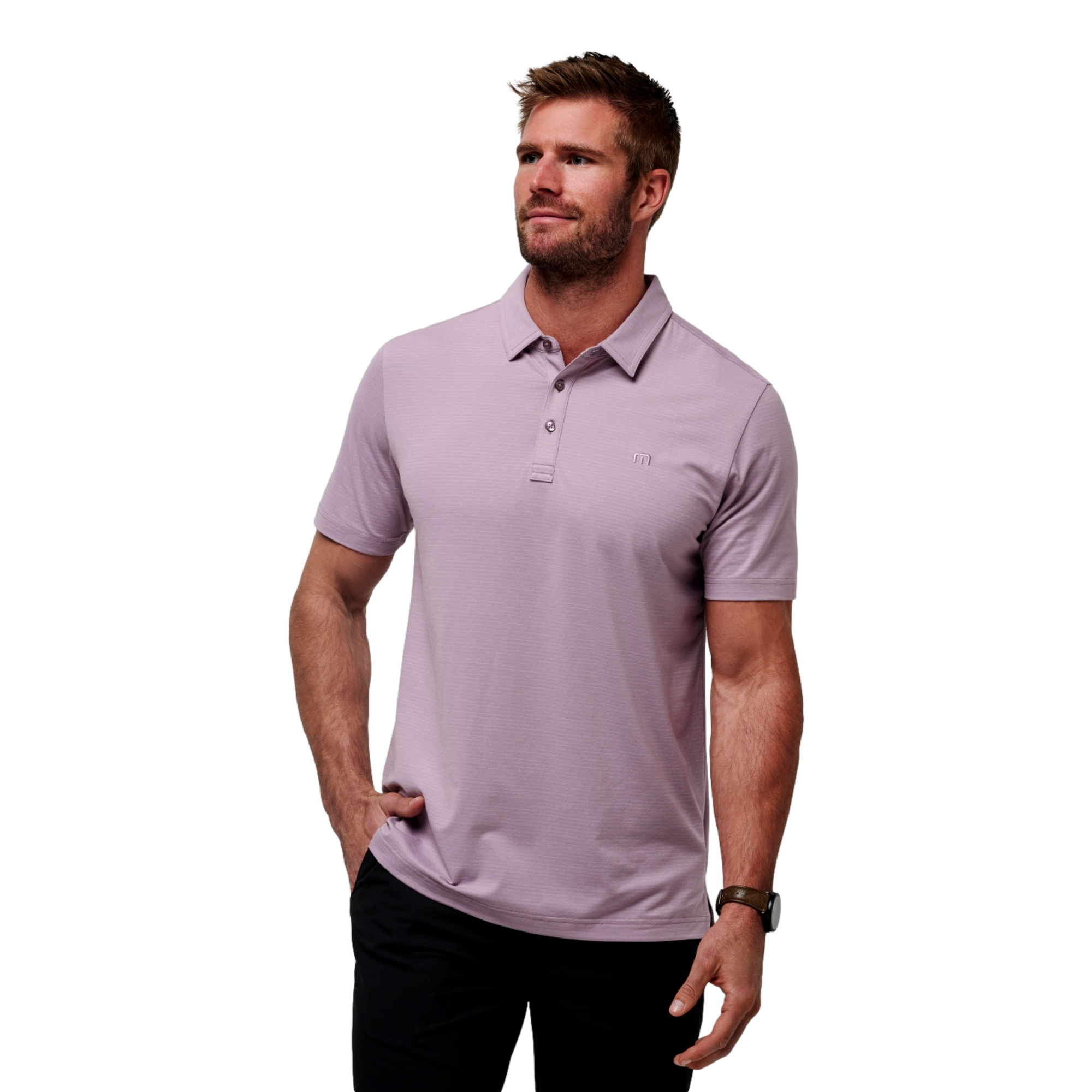 The Heater Men's Short Sleeve Golf Polo Shirt