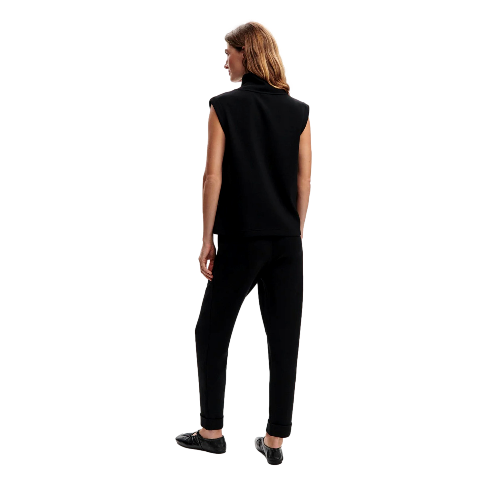 Magnolia Quarter Zip Women's Sleeveless Golf Shirt