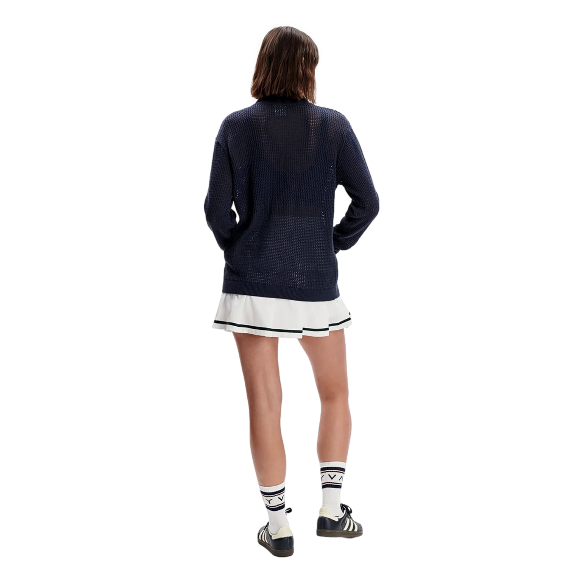 Calva Knit Women's Golf Quarter Zip