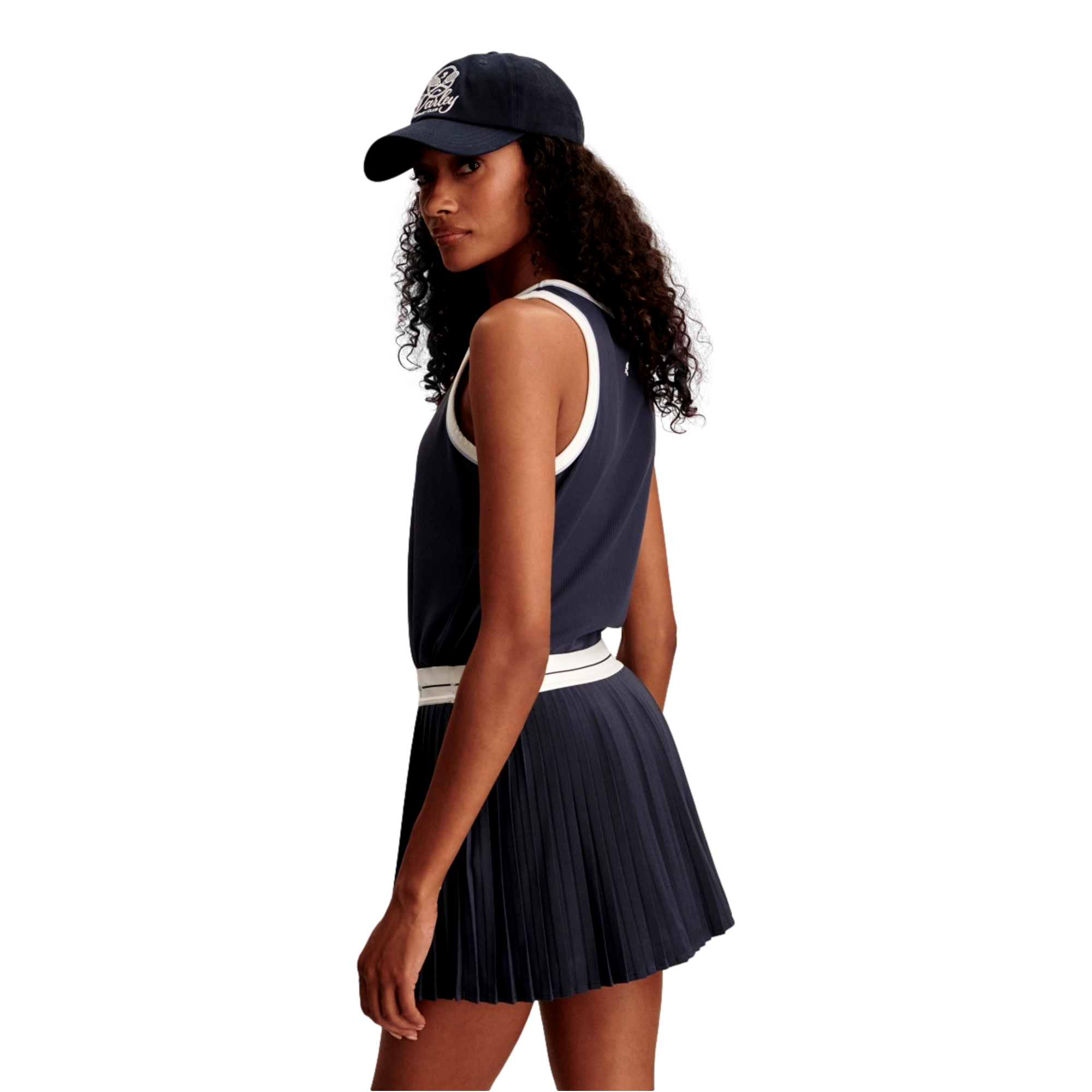 Clemency Mid-Rise Pleat Women's 13.5" Golf Skort