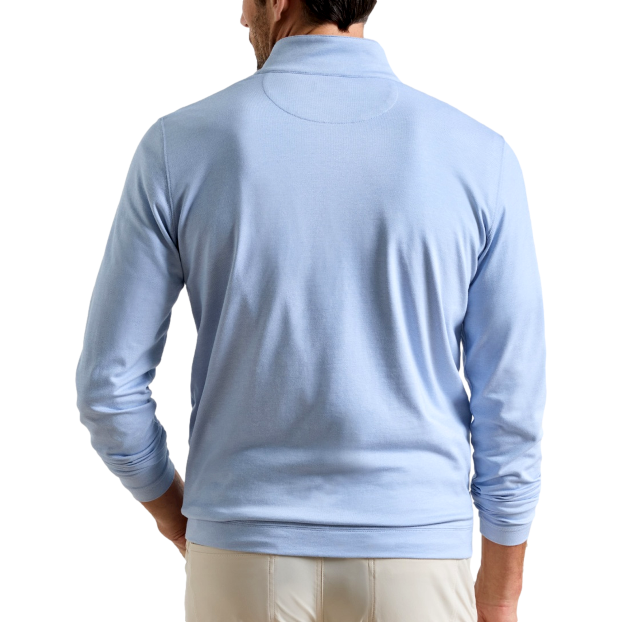 Albatross Cotton Blend Pique Men's Golf Quarter Zip