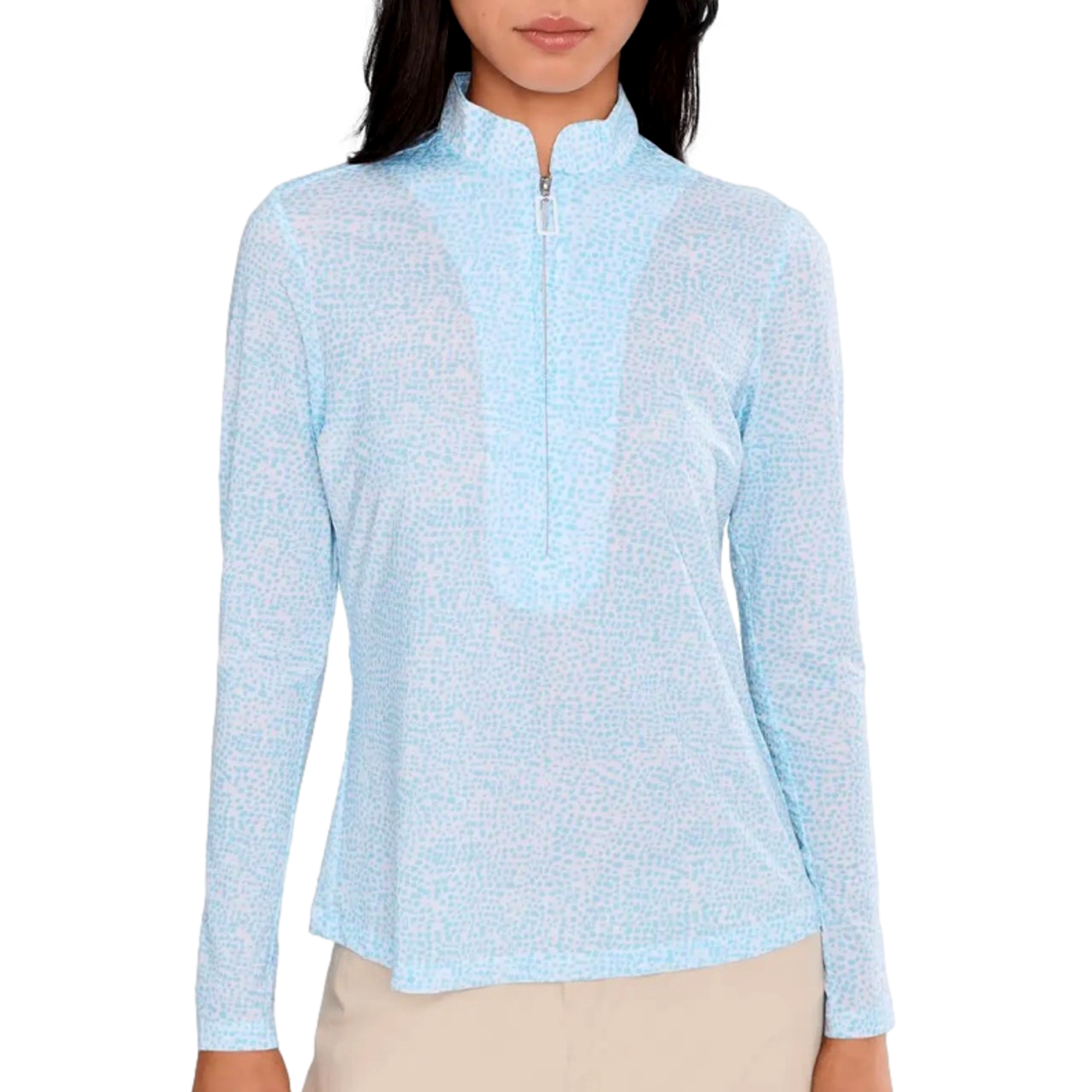Sunsense Ocelot Women's Golf Quarter Zip
