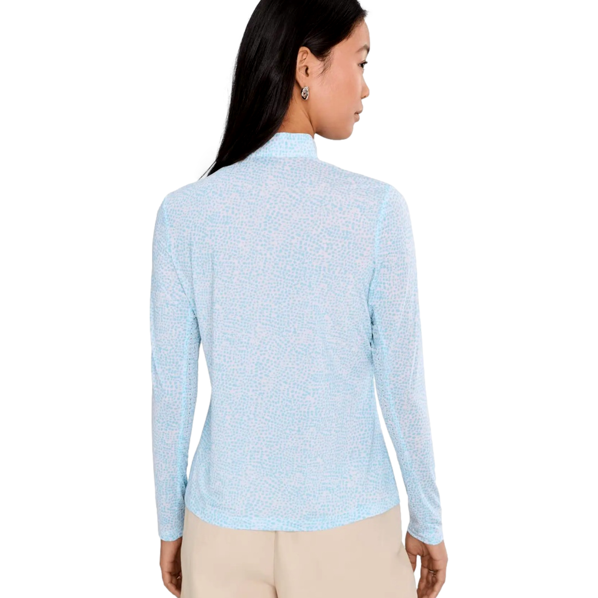 Sunsense Ocelot Women's Golf Quarter Zip