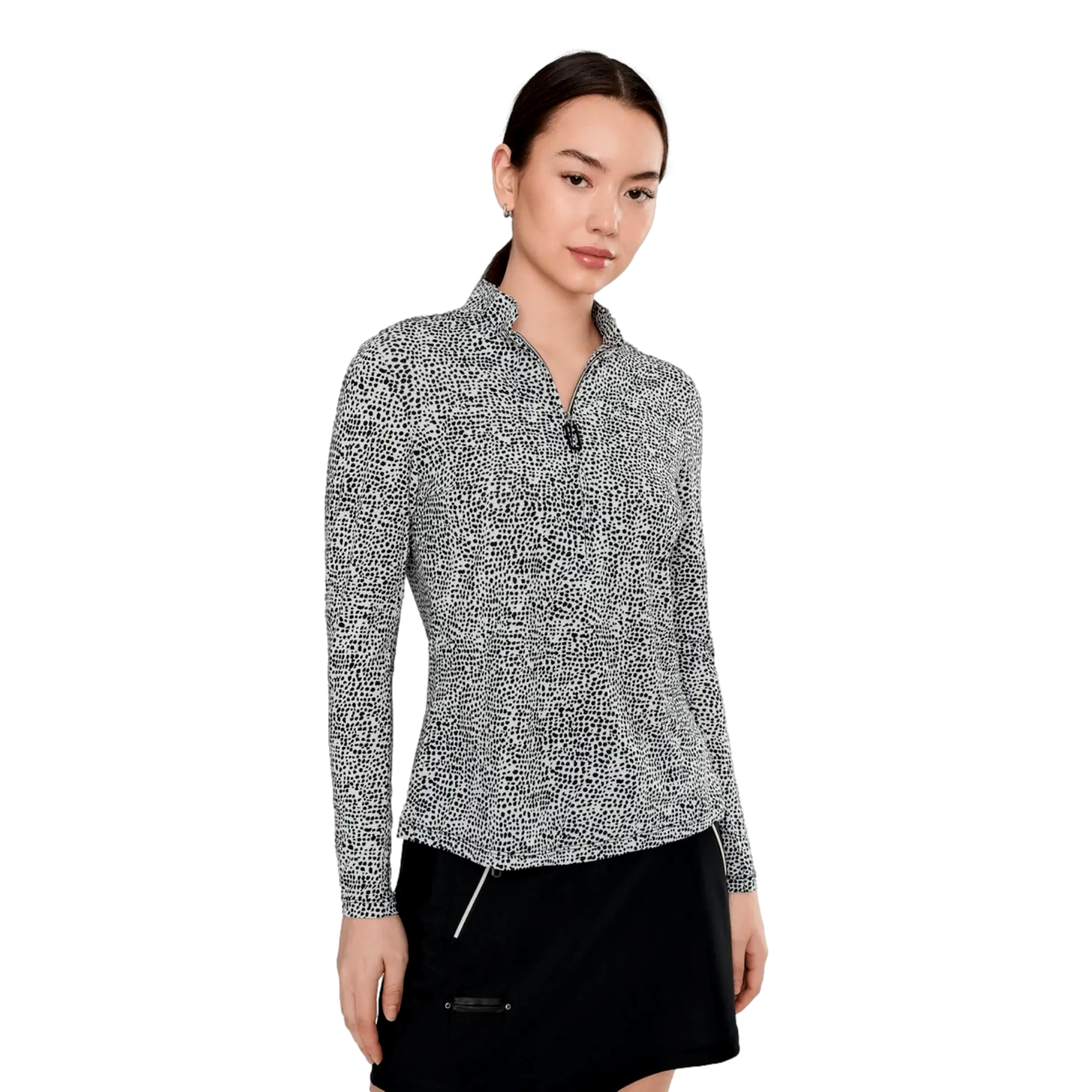 Sunsense Ocelot Women's Golf Quarter Zip