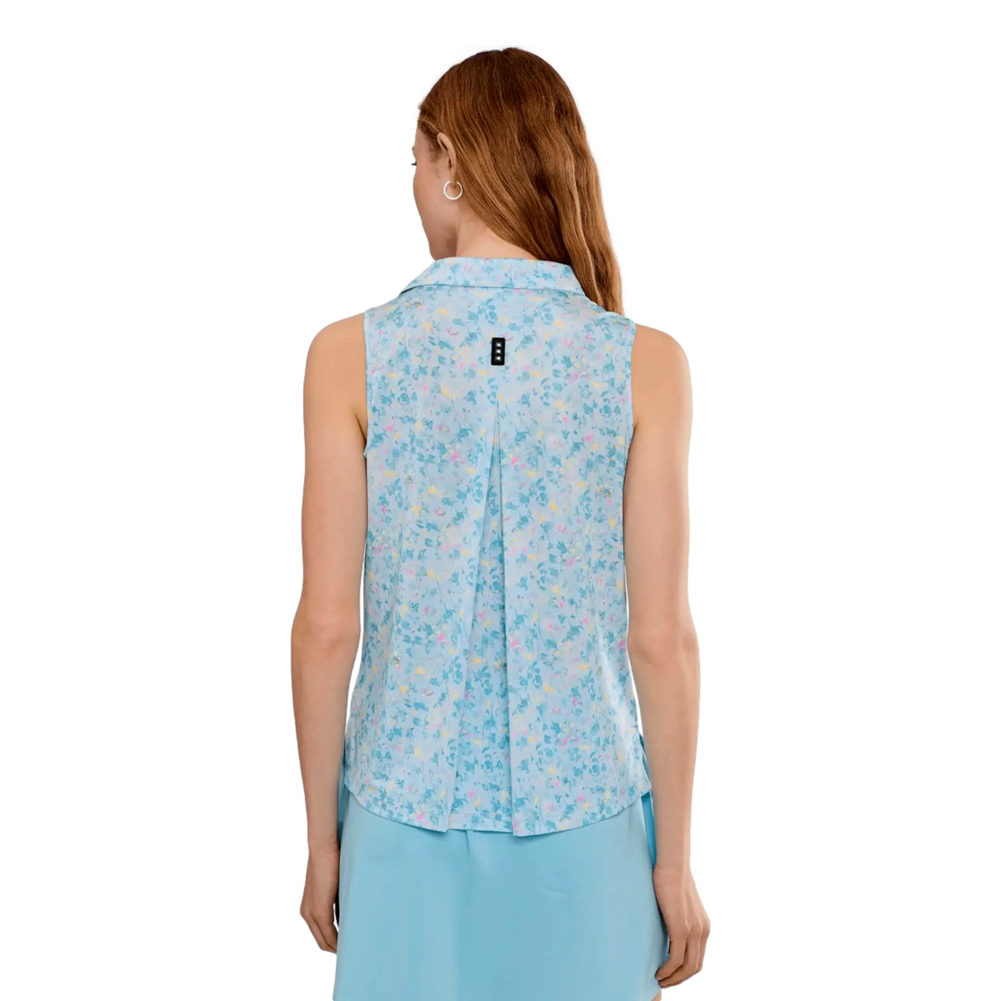 Wildflower Women's Sleeveless Golf Polo Shirt