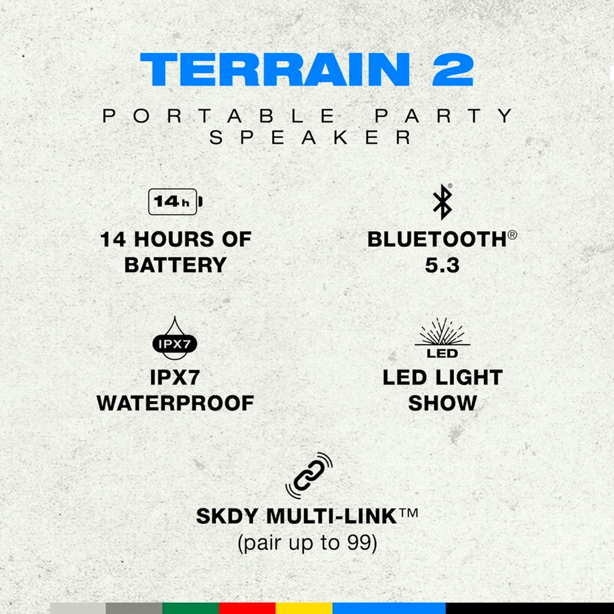 Terrain 2 Golf Speaker