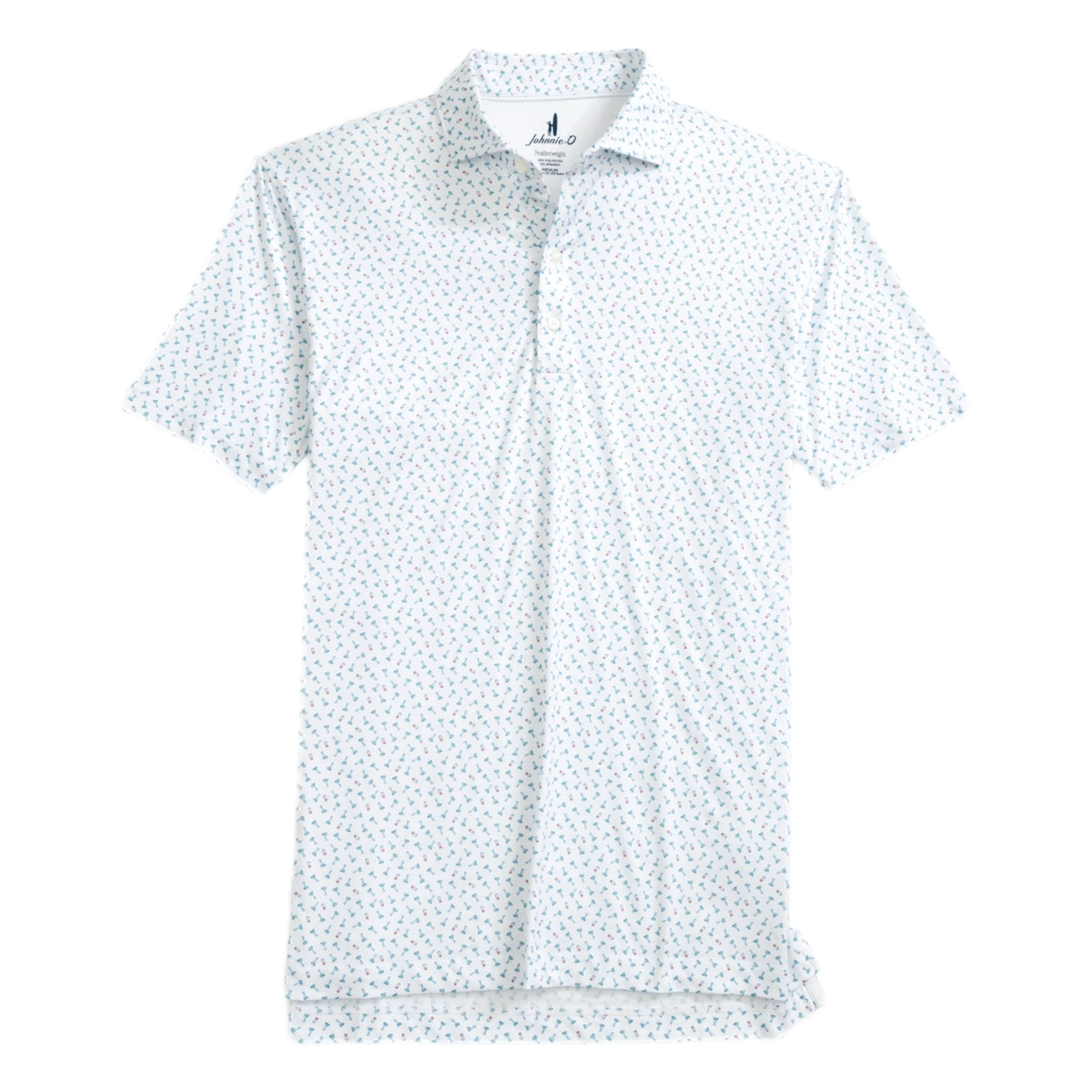 Tini Dancer Print Men's Short Sleeve Golf Polo Shirt