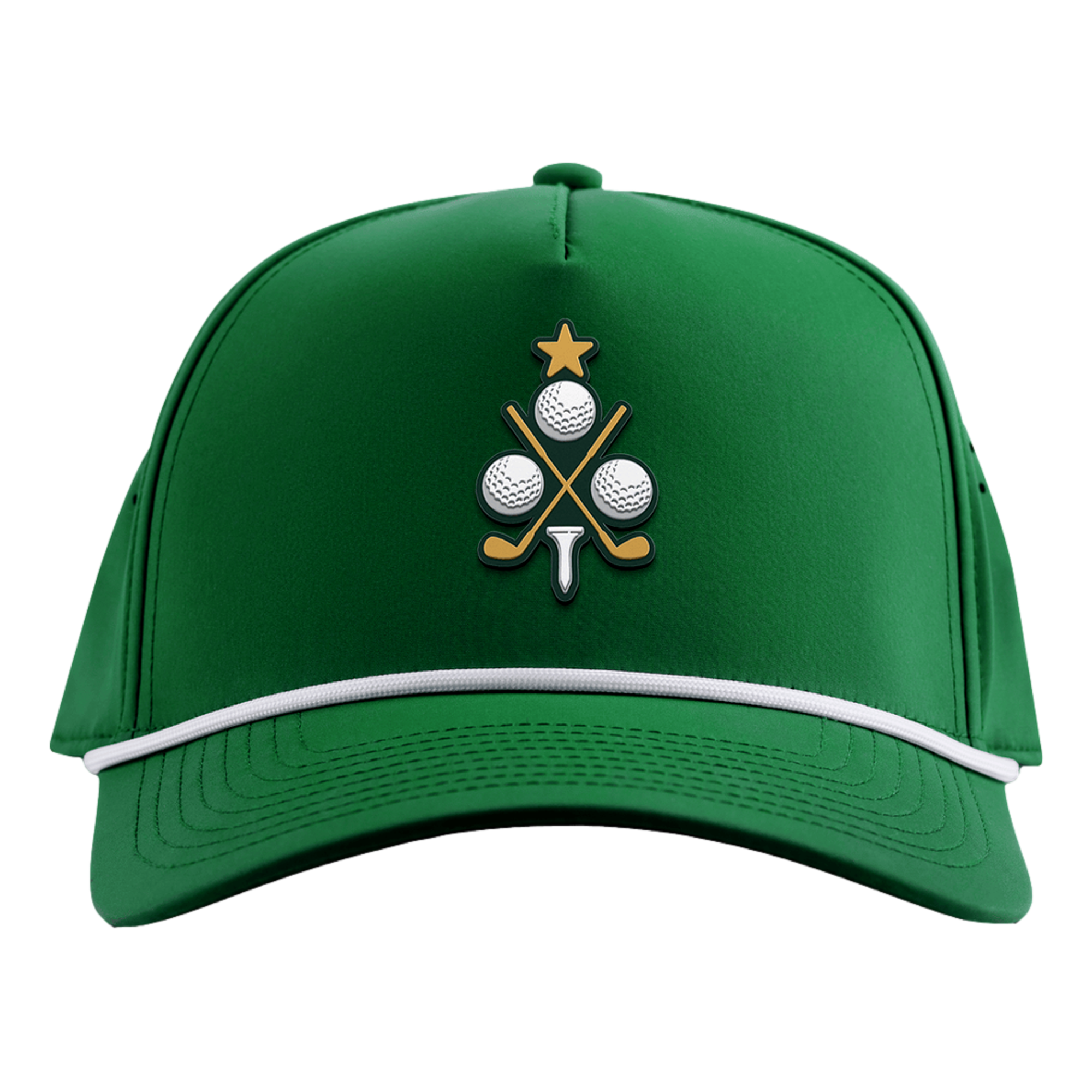 5-Panel Holiday Tree Rope Golf Hat