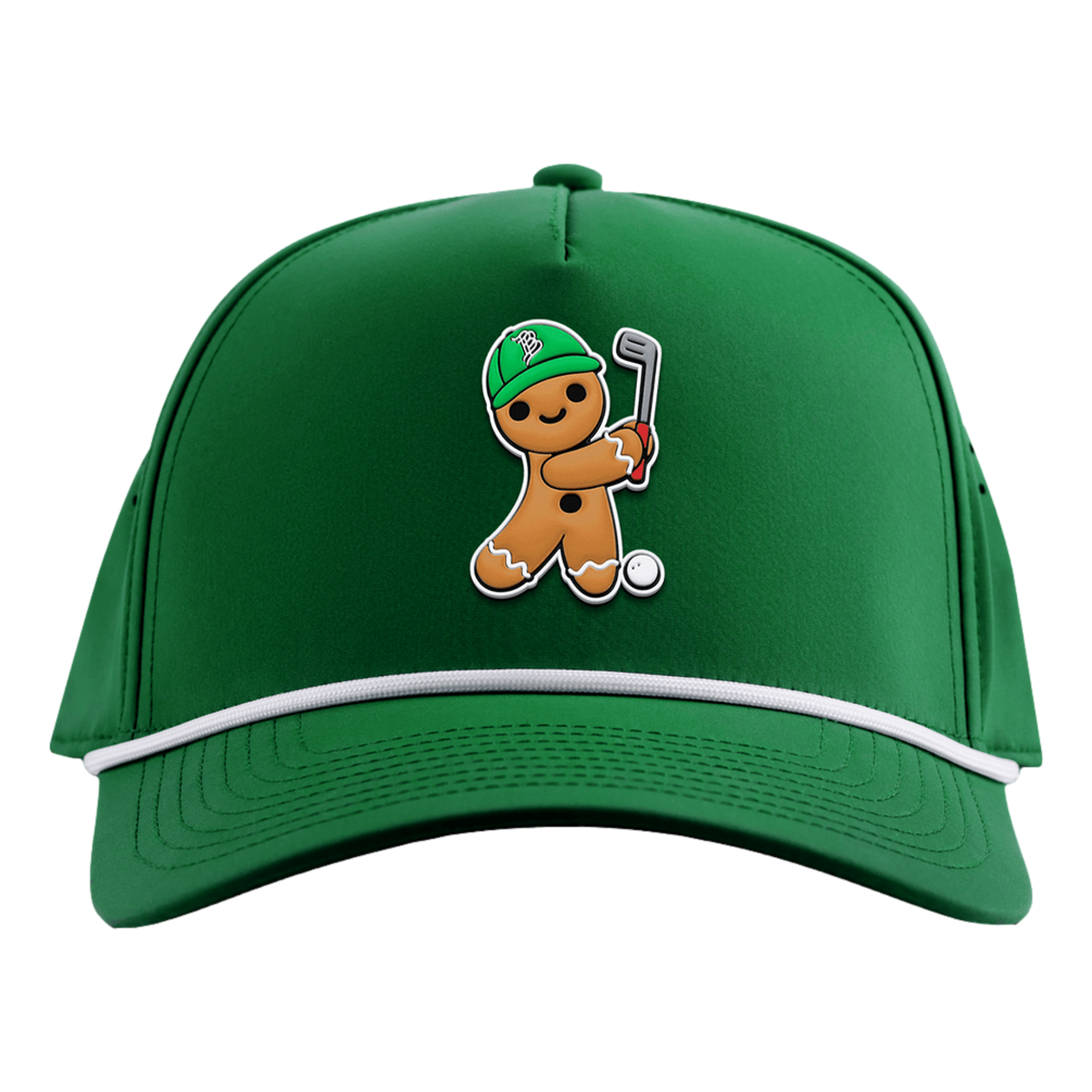 5-Panel Gingerbread Man Rope Golf Hat