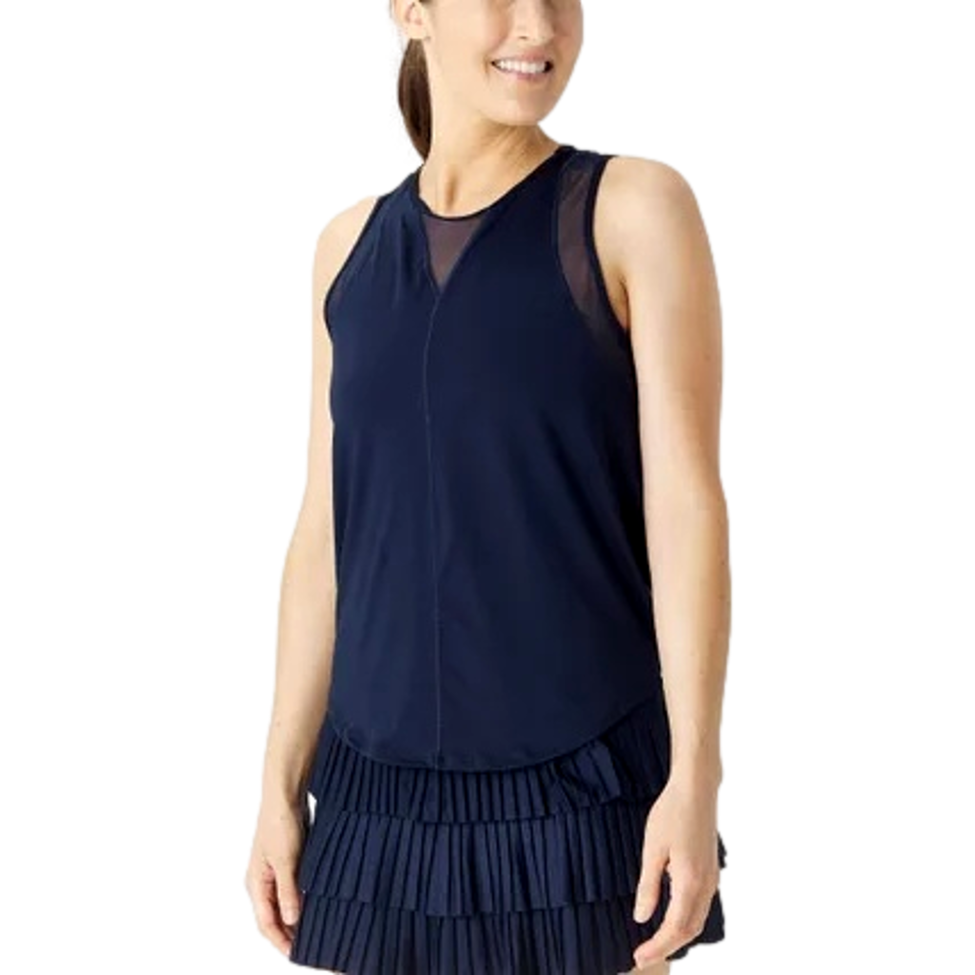 LUV Chill Out Tennis Tank Top