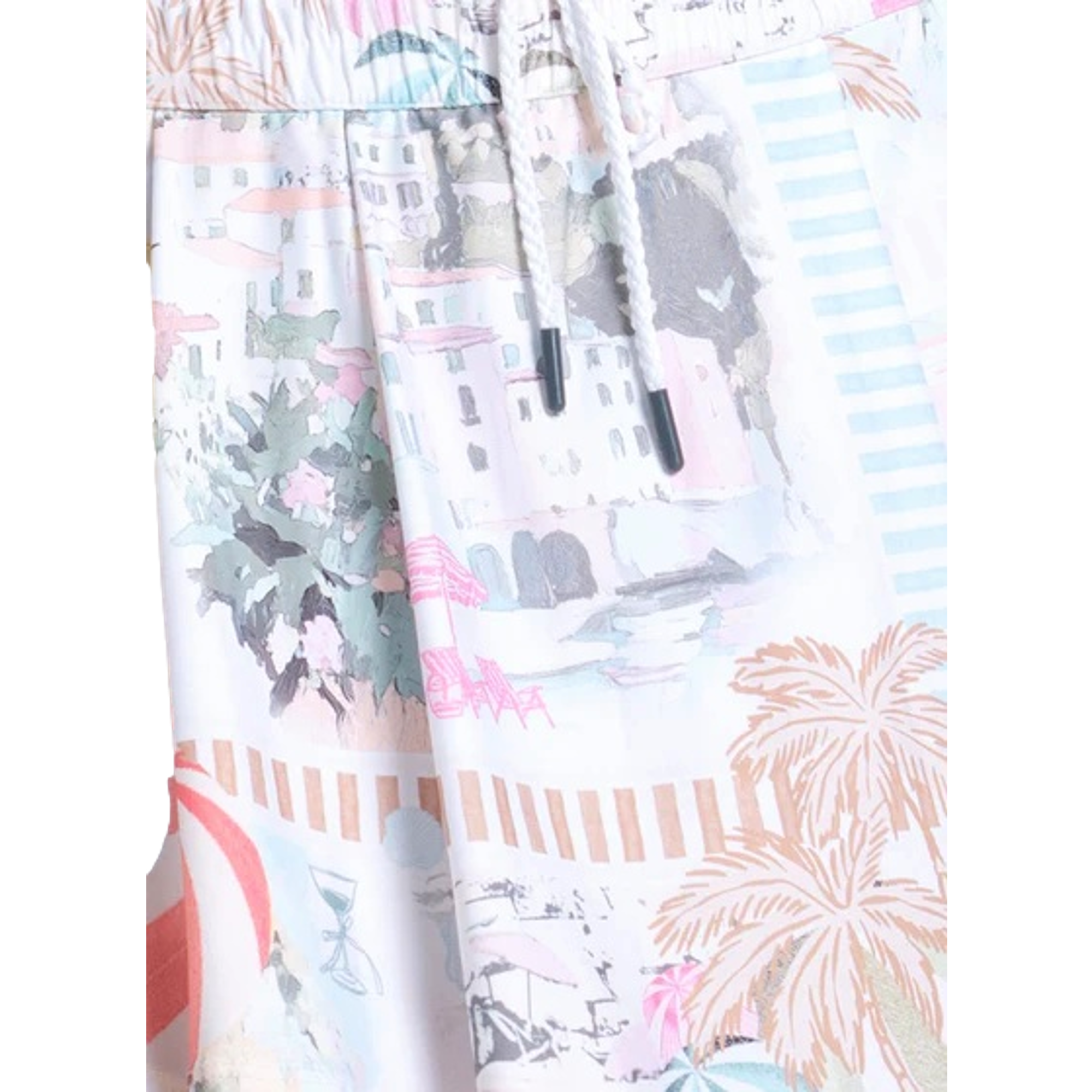 Riviera Breeze High Waist Tennis Skirt