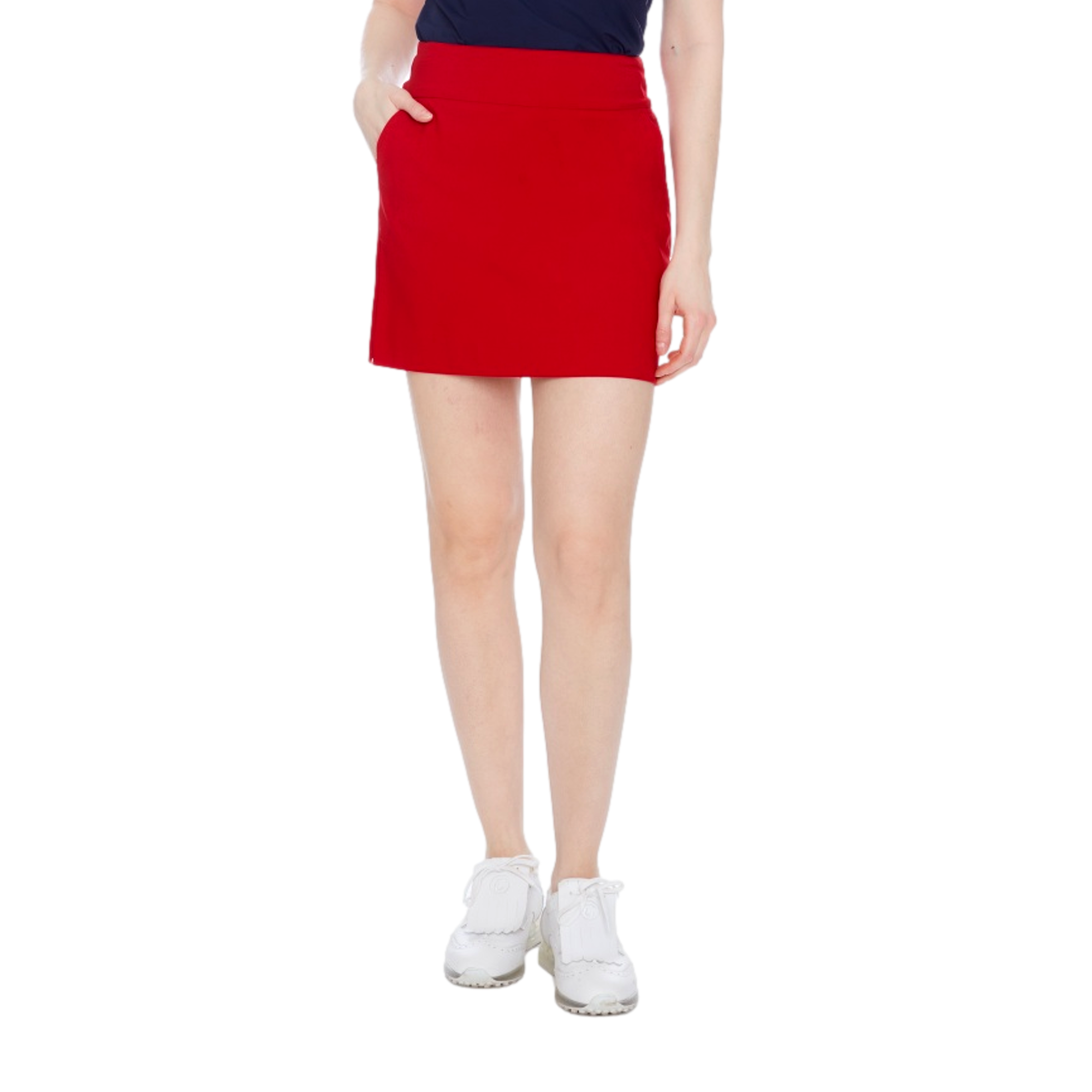 Solid Texture Women's 16" Golf Skort