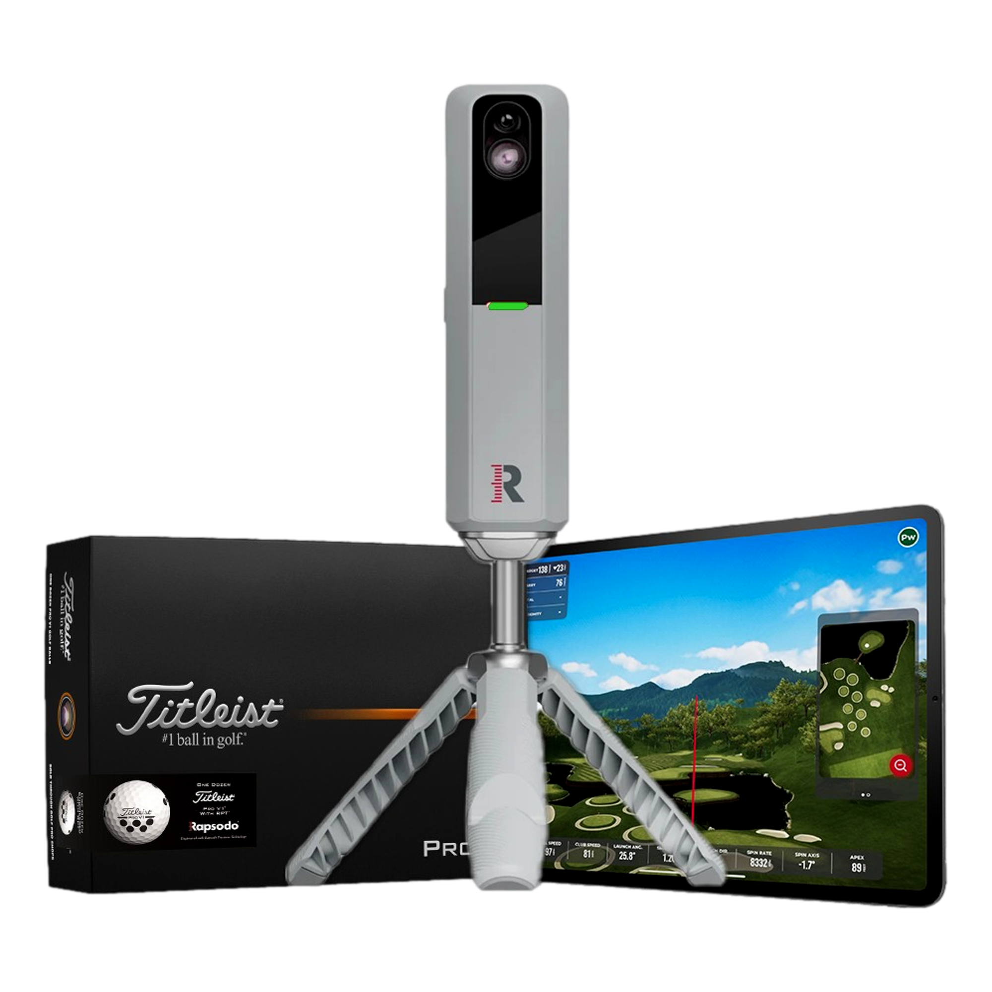 MLM2PRO + Dozen Titleist RPT Golf Balls 2025 Holiday Bundle