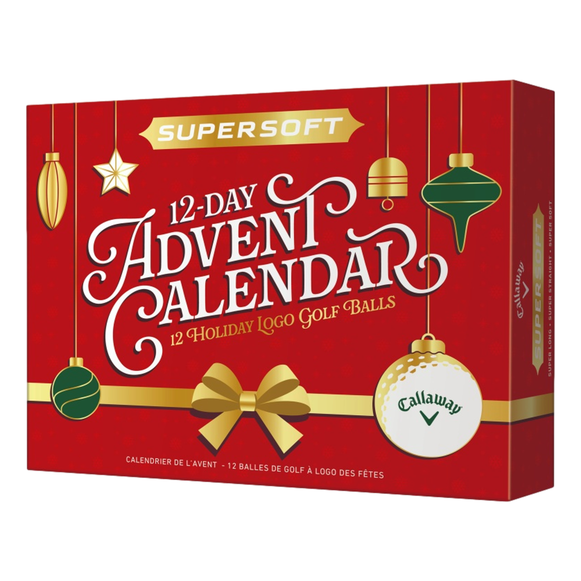 Supersoft 2025 Advent Calendar Golf Balls