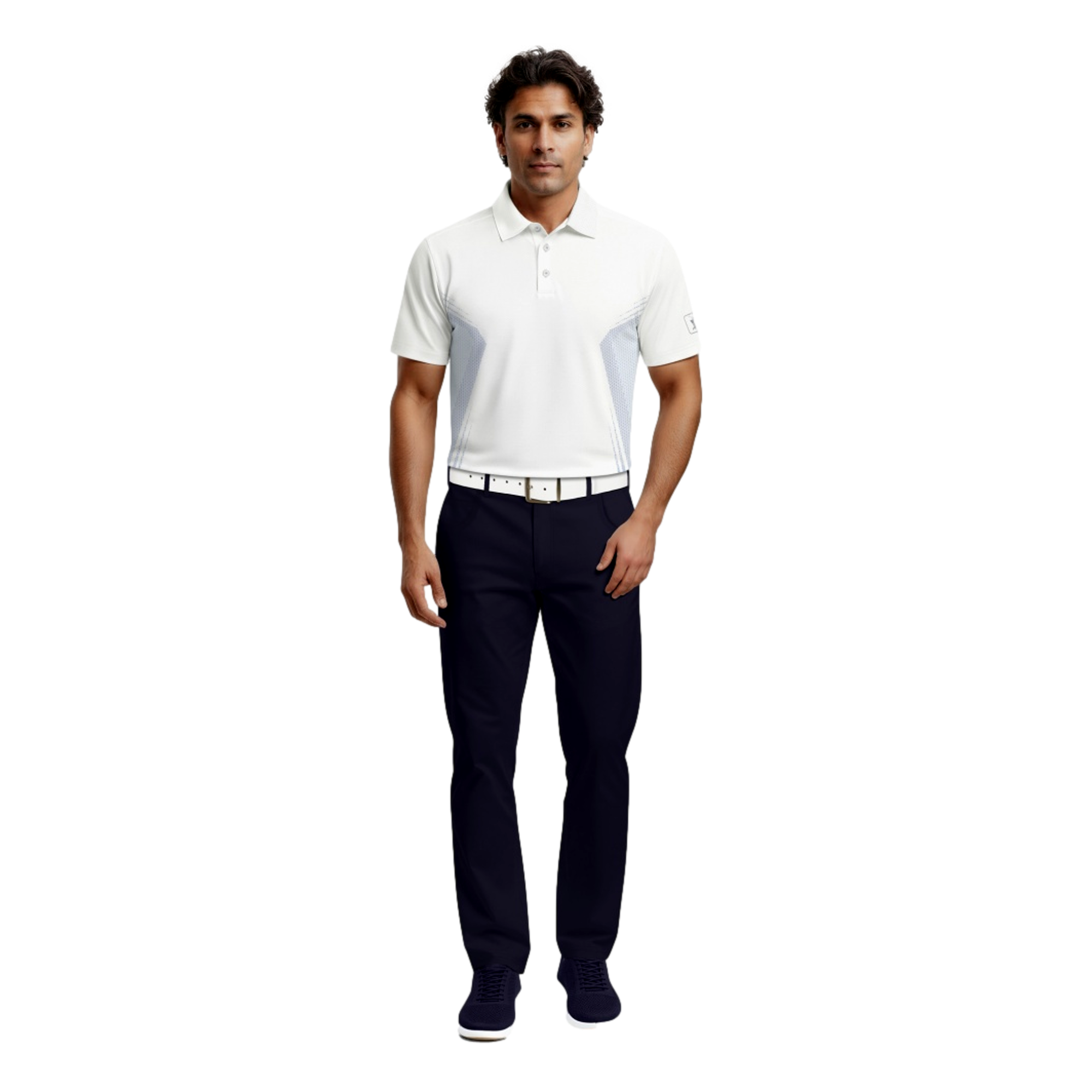 Mapped Men's Golf Polo Shirt