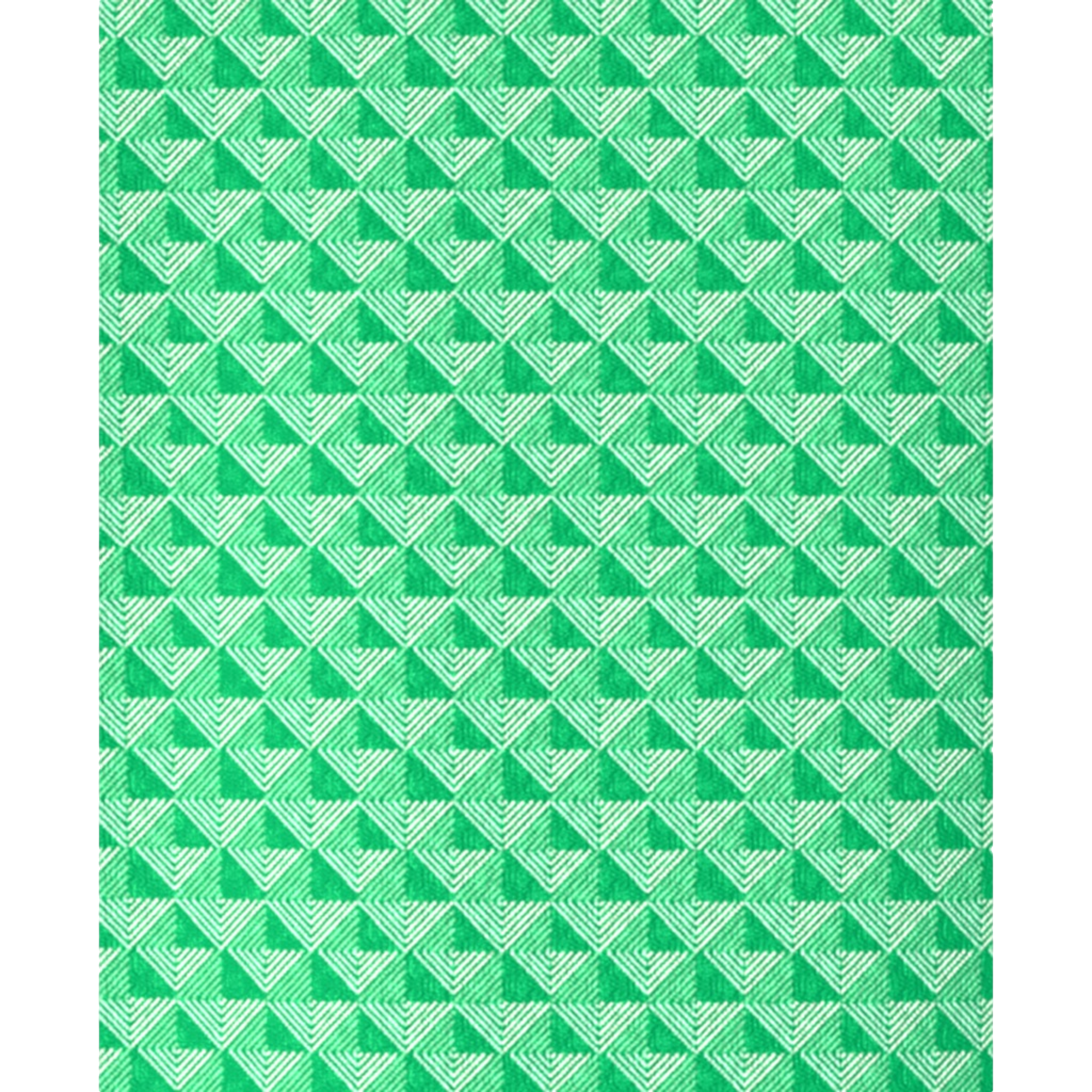 Linear Geometric Printed Men's Golf Polo Shirt