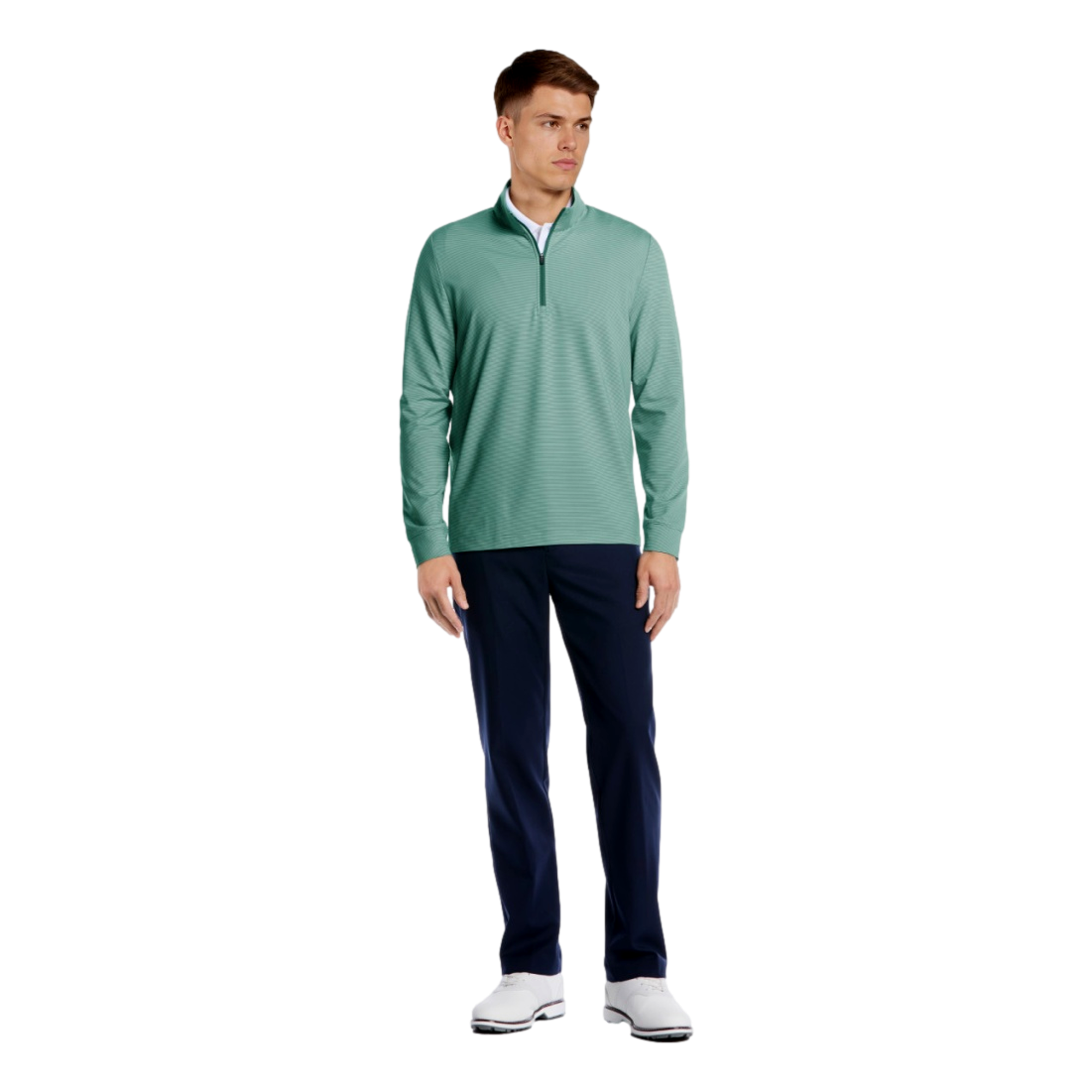 Feeder Stripe Men's Golf Quarter Zip