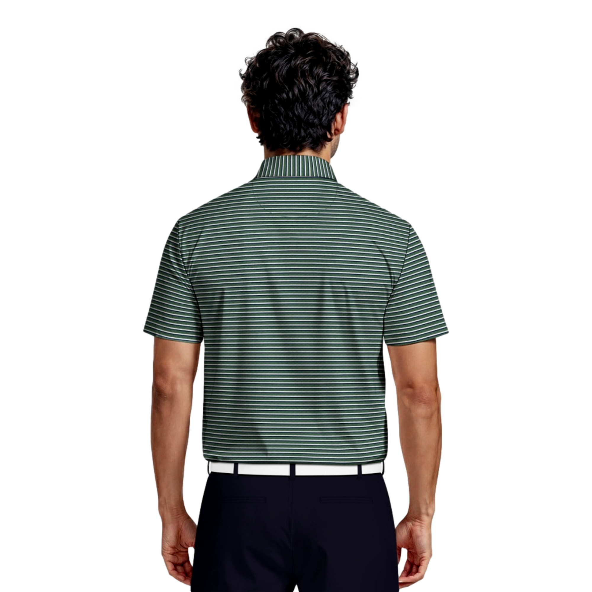 Feeder Stripe Men's Golf Polo Shirt