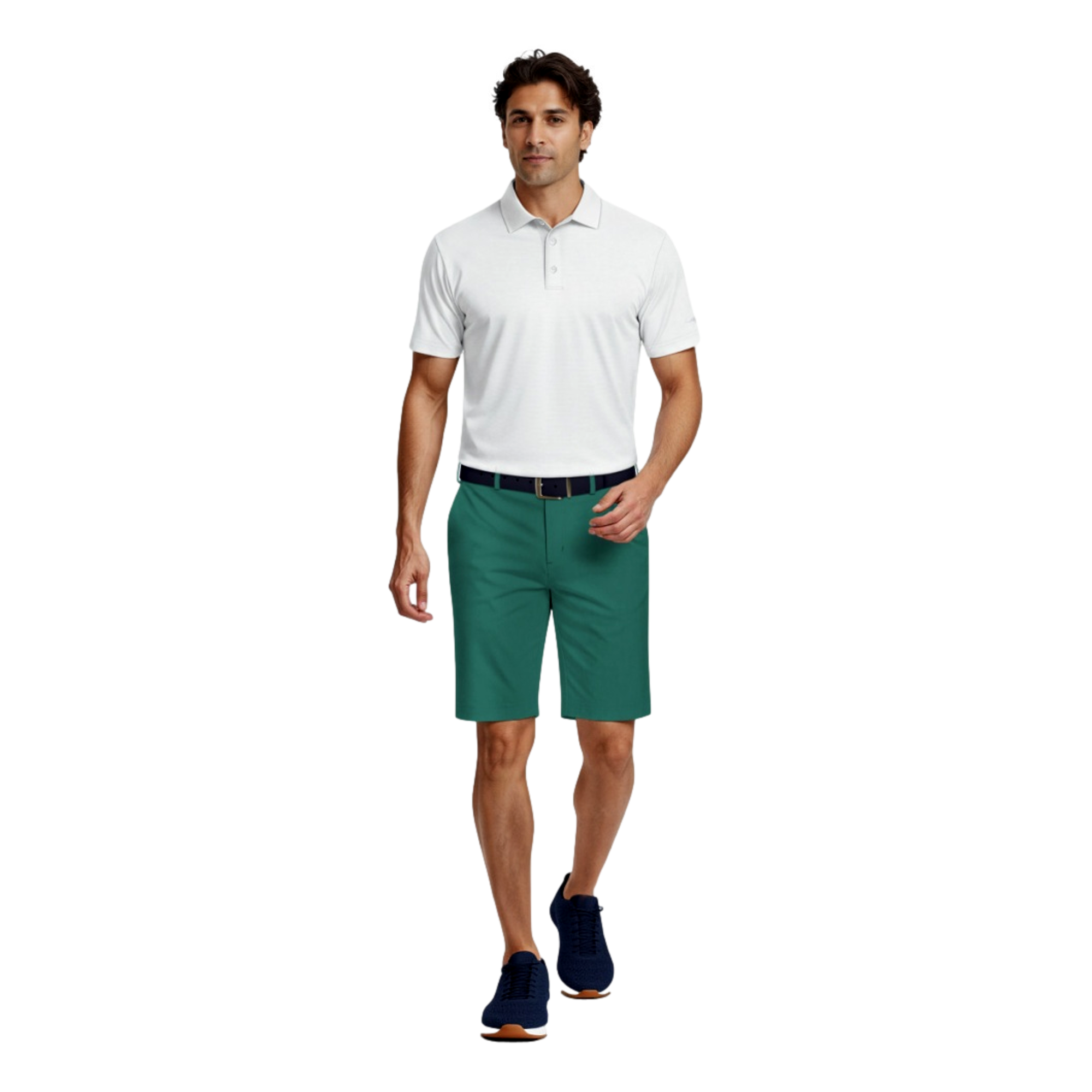 Performance Cooling Flat Front Men's 8" Golf Shorts