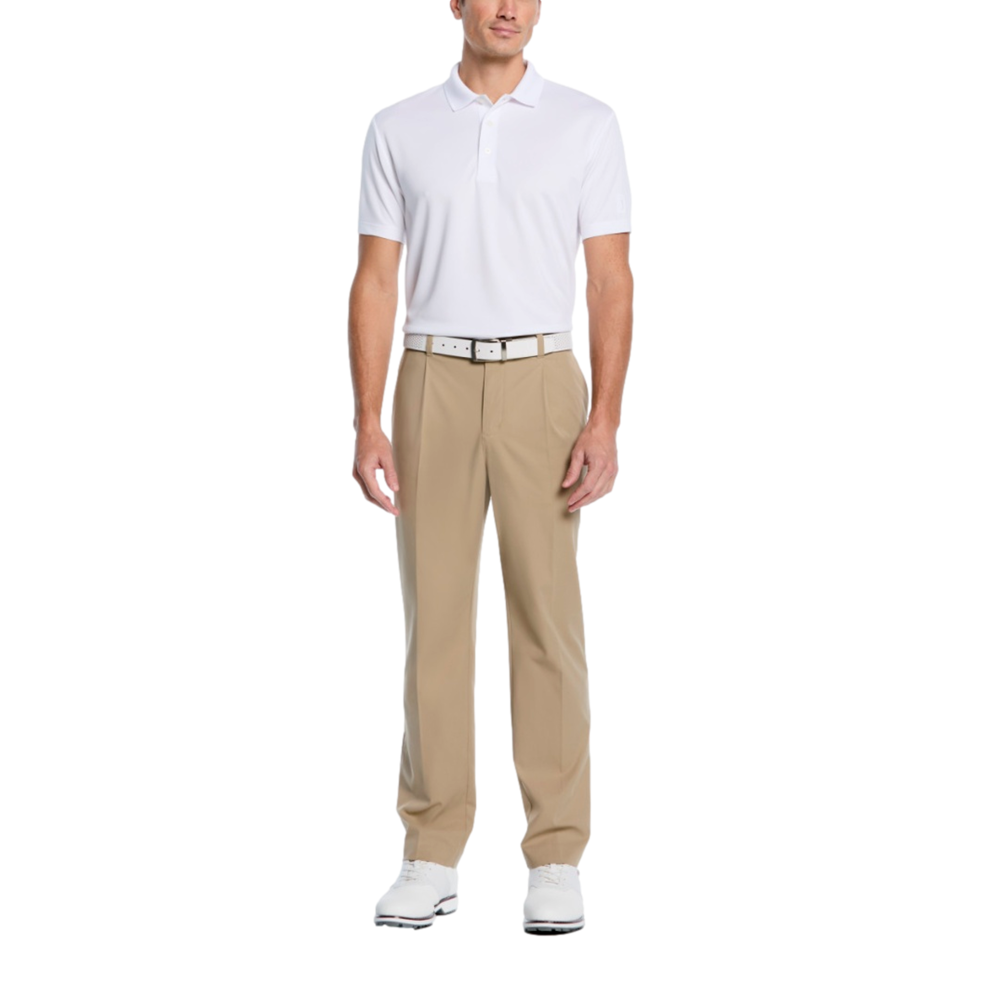 Active Waist Performance Pleated Men's Golf Pants