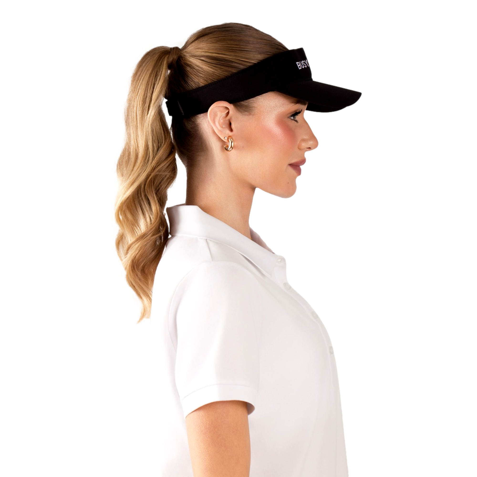 Busy Golfing Sport Women's Golf Visor