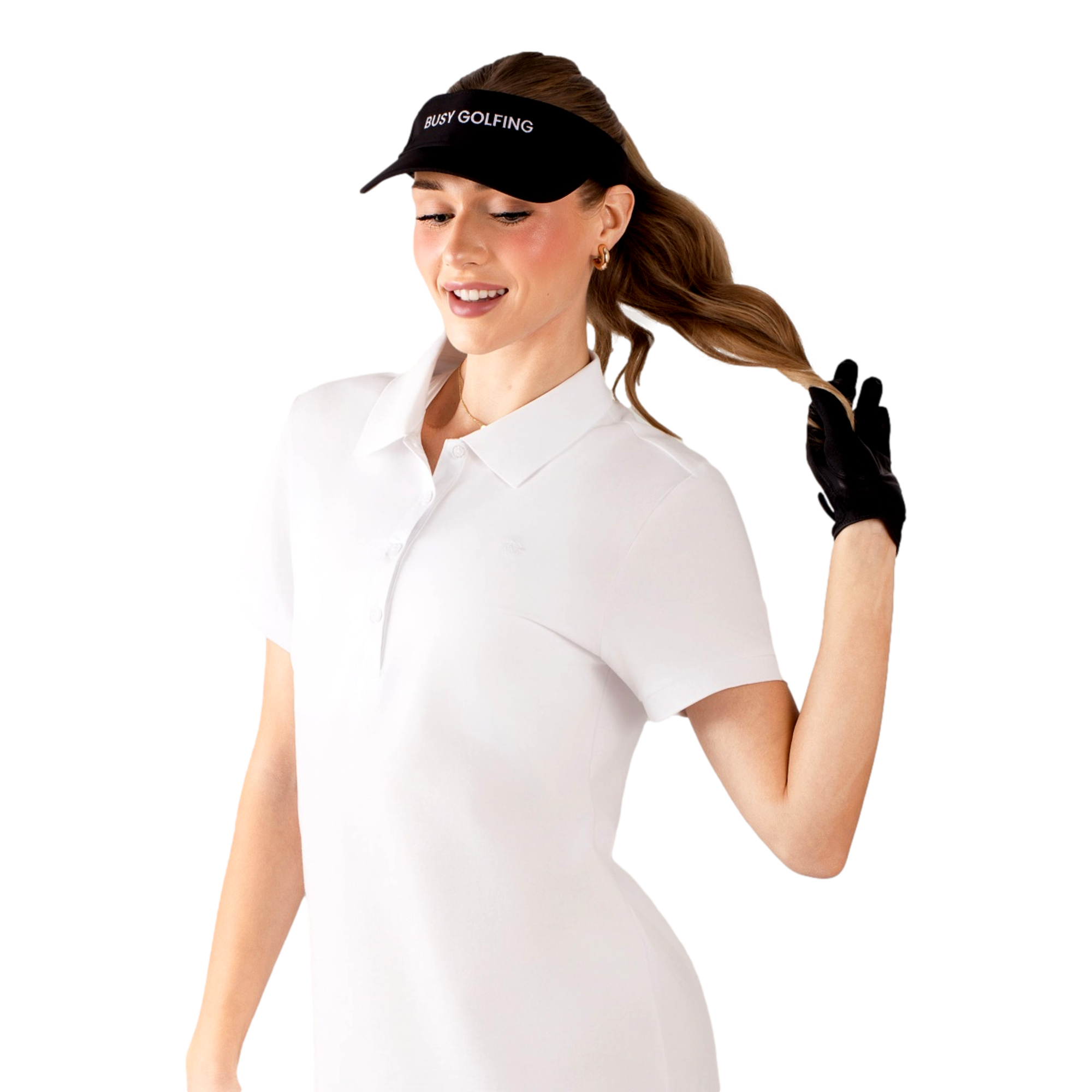 Busy Golfing Sport Women's Golf Visor