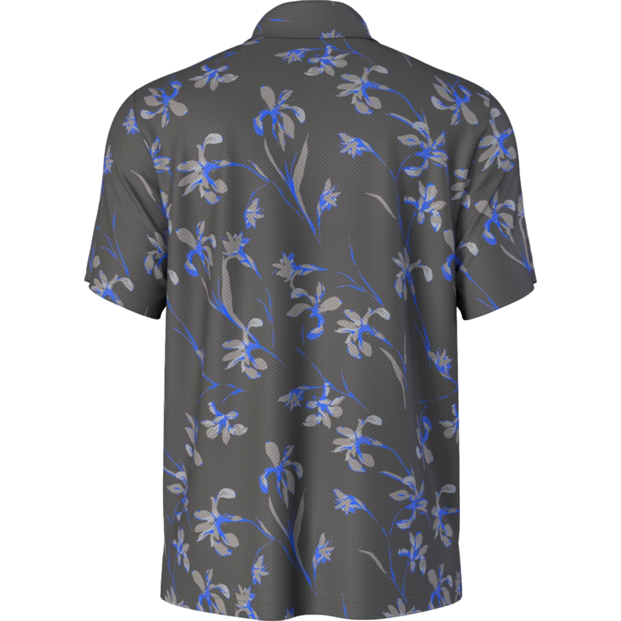 Energized Floral Printed Men's Golf Polo Shirt
