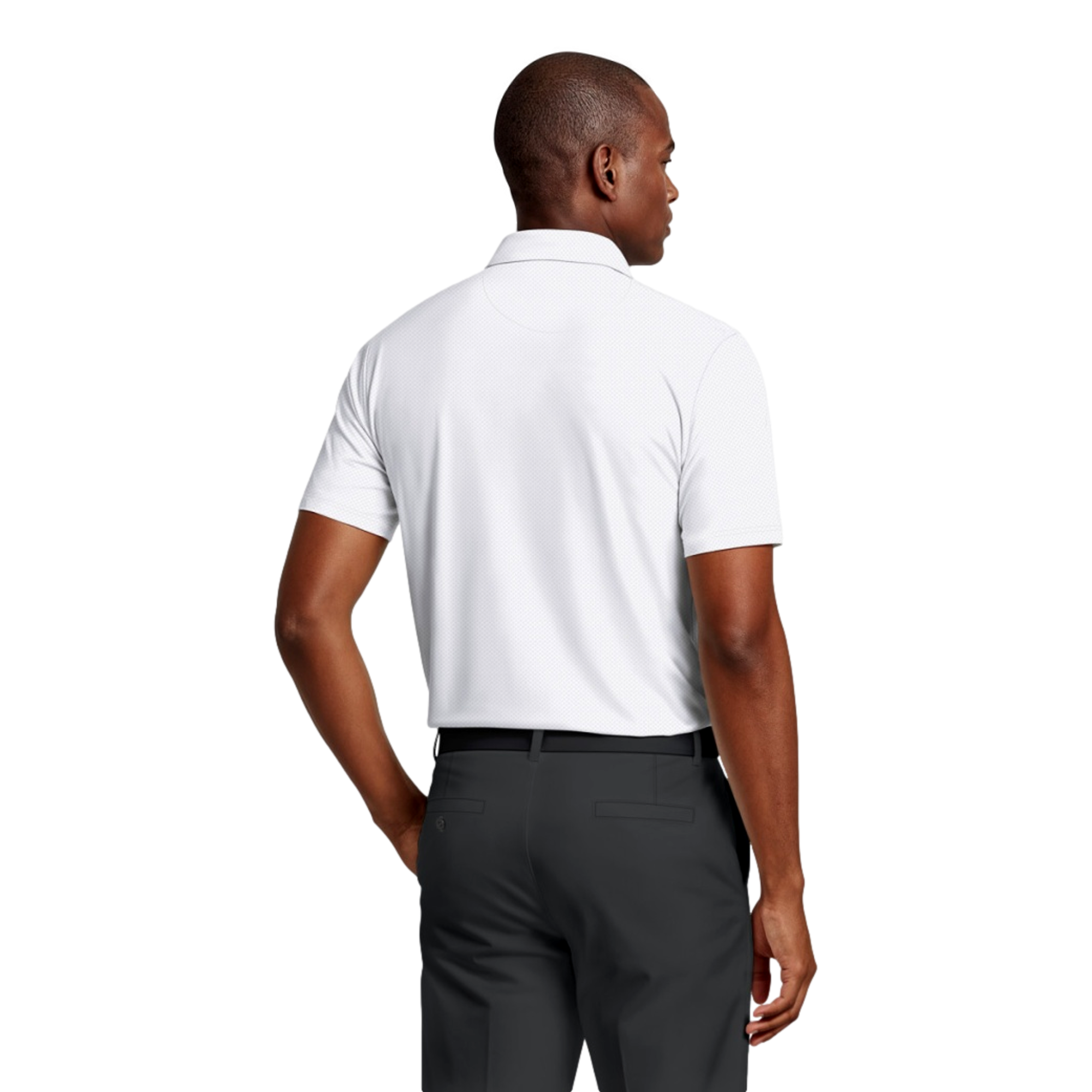 Asymmetrical Novelty Men's Golf Polo Shirt