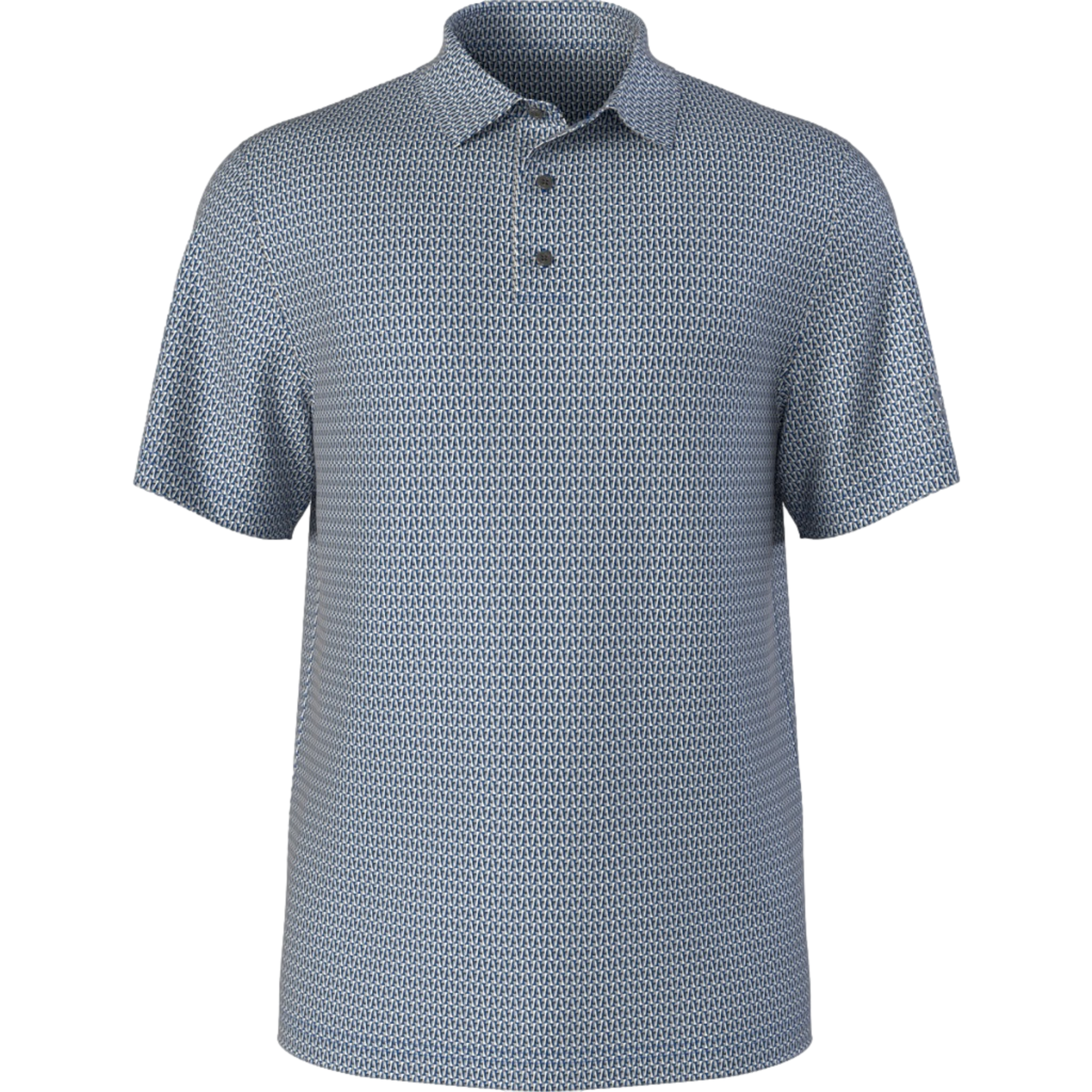 Micro Tee Printed Men's Golf Polo Shirt
