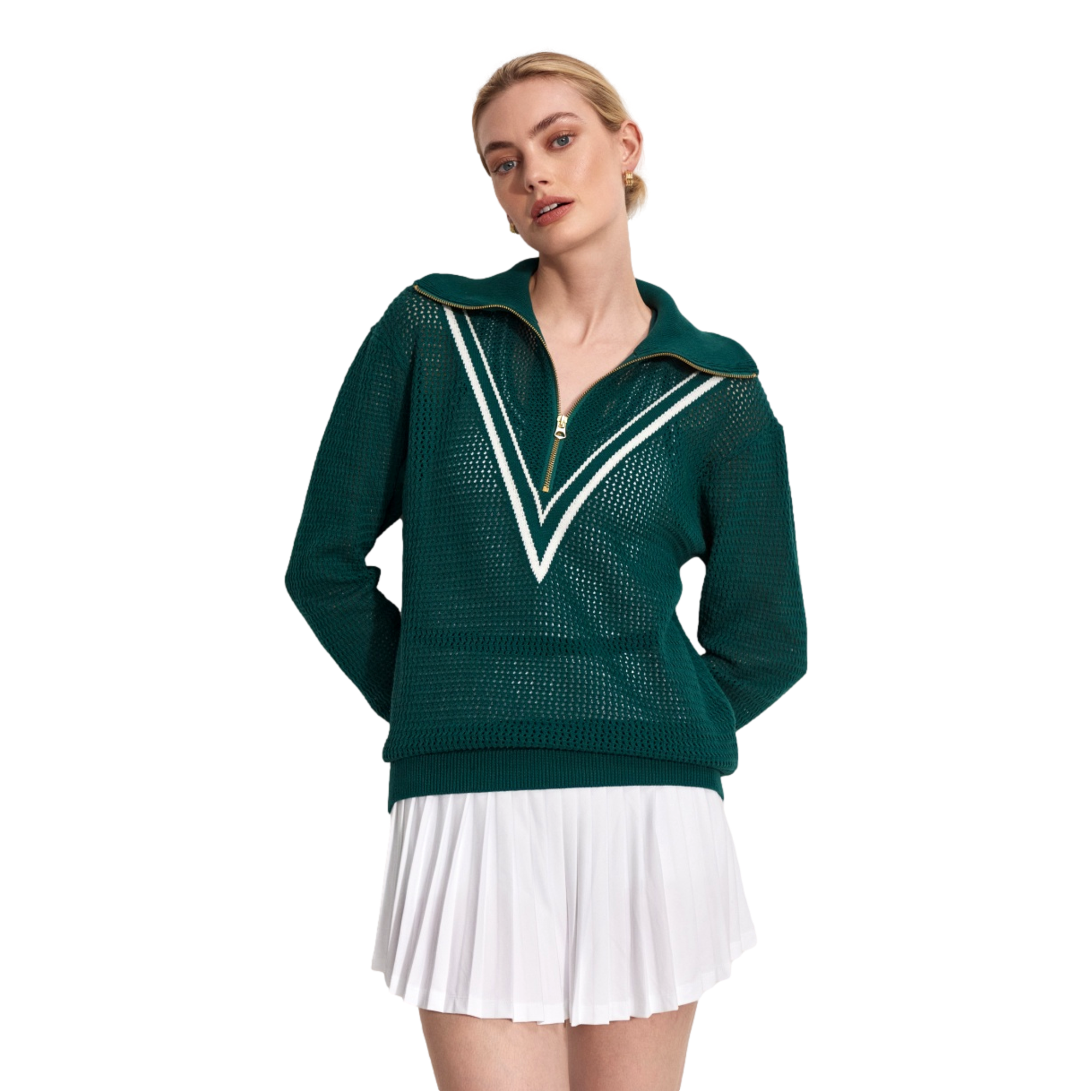 Savannah Knit Women's Golf Quarter Zip