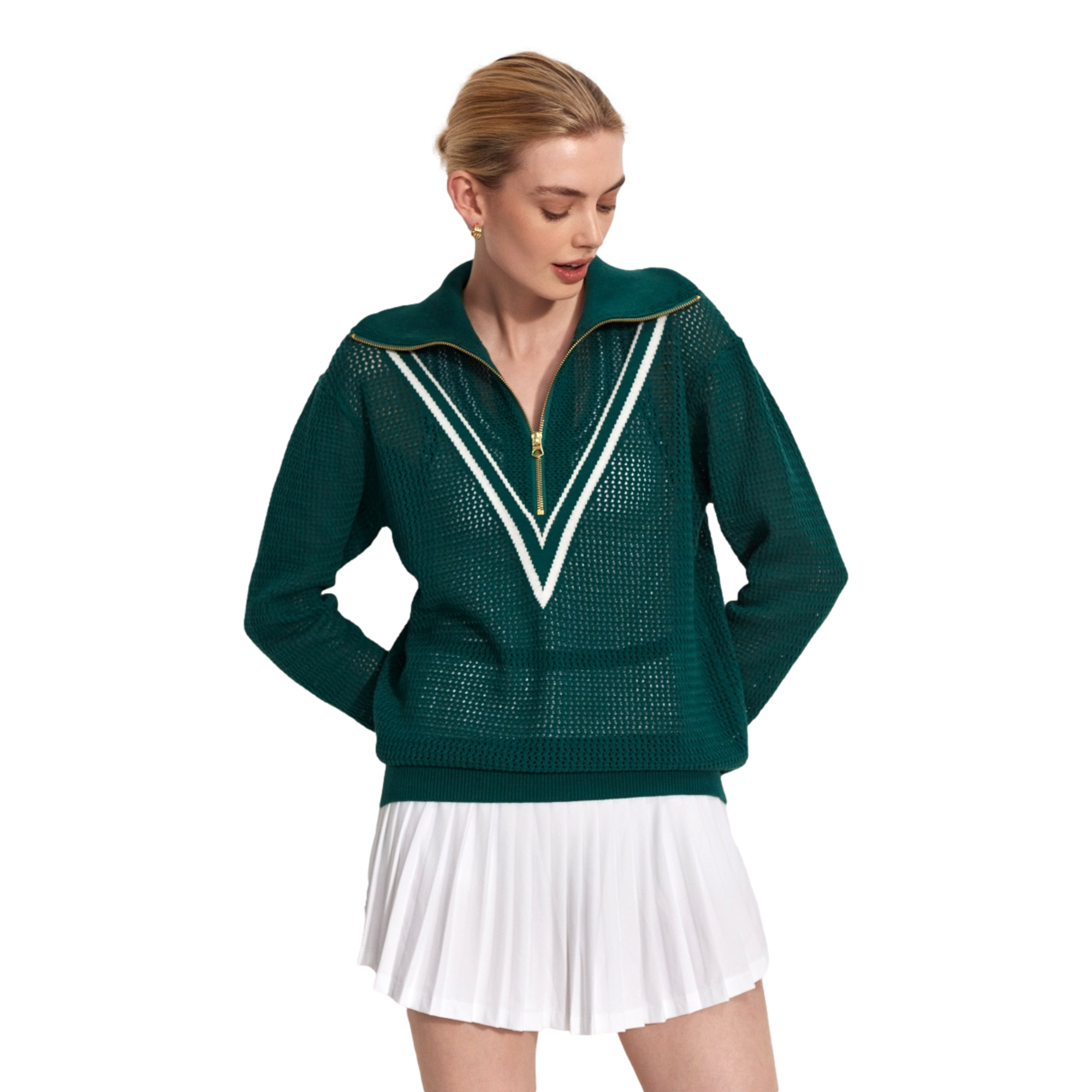 Savannah Knit Women's Golf Quarter Zip