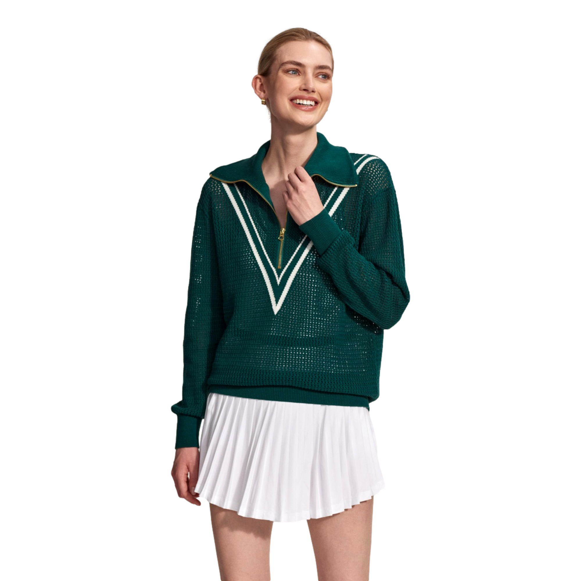 Savannah Knit Women's Golf Quarter Zip