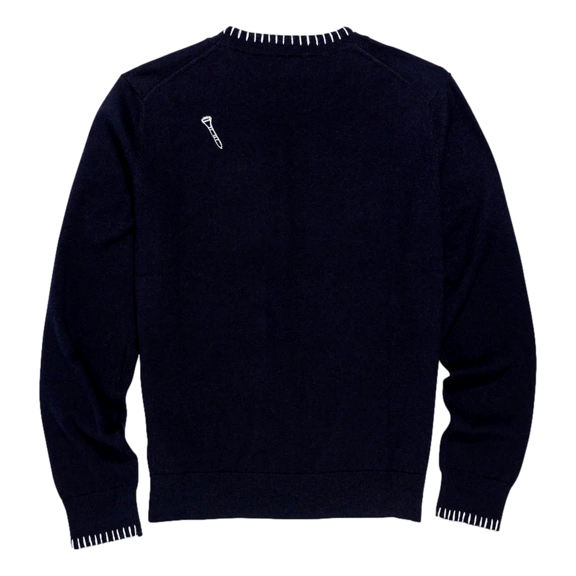 Golfing Embroidered Crewneck Women's Golf Sweater