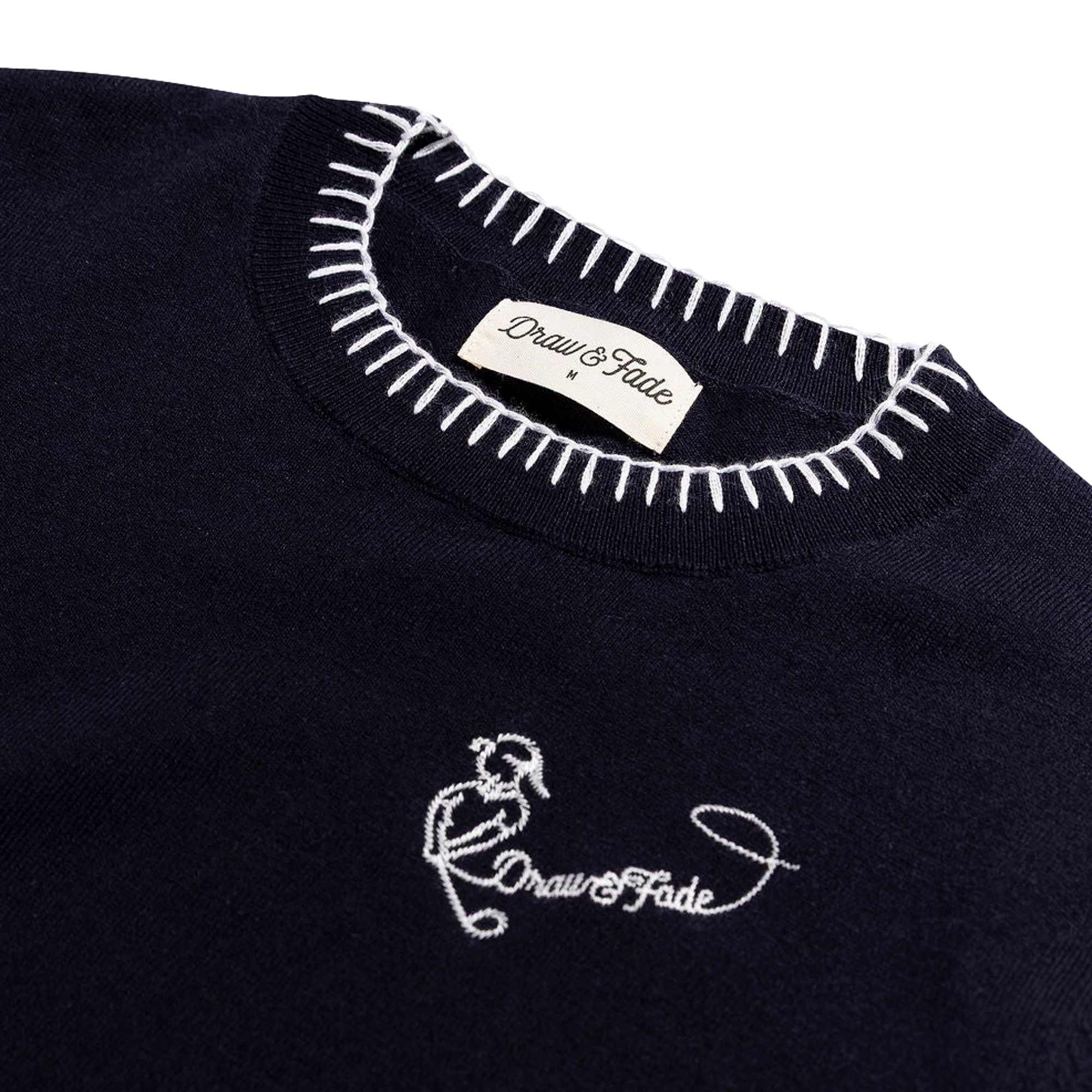 Golfing Embroidered Crewneck Women's Golf Sweater