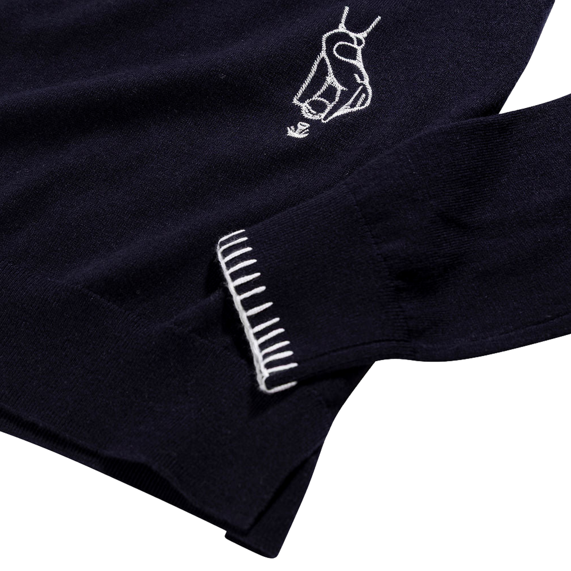 Golfing Embroidered Crewneck Women's Golf Sweater