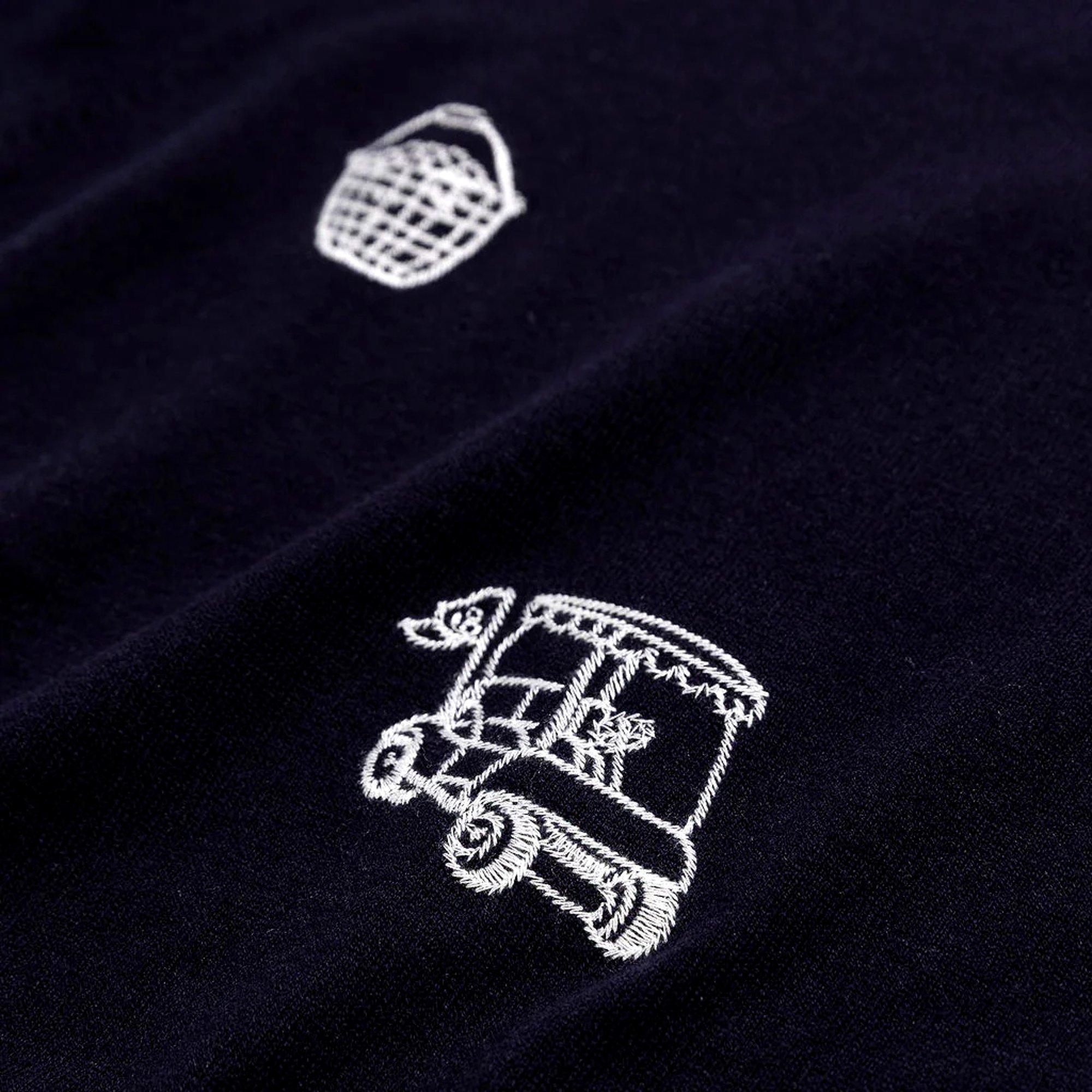 Golfing Embroidered Crewneck Women's Golf Sweater
