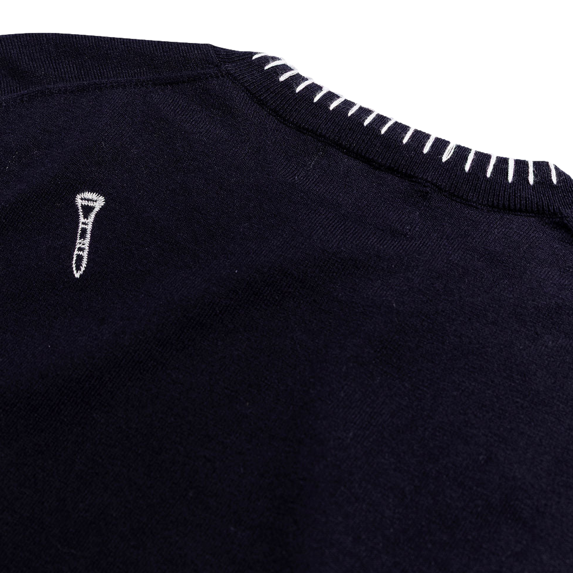 Golfing Embroidered Crewneck Women's Golf Sweater