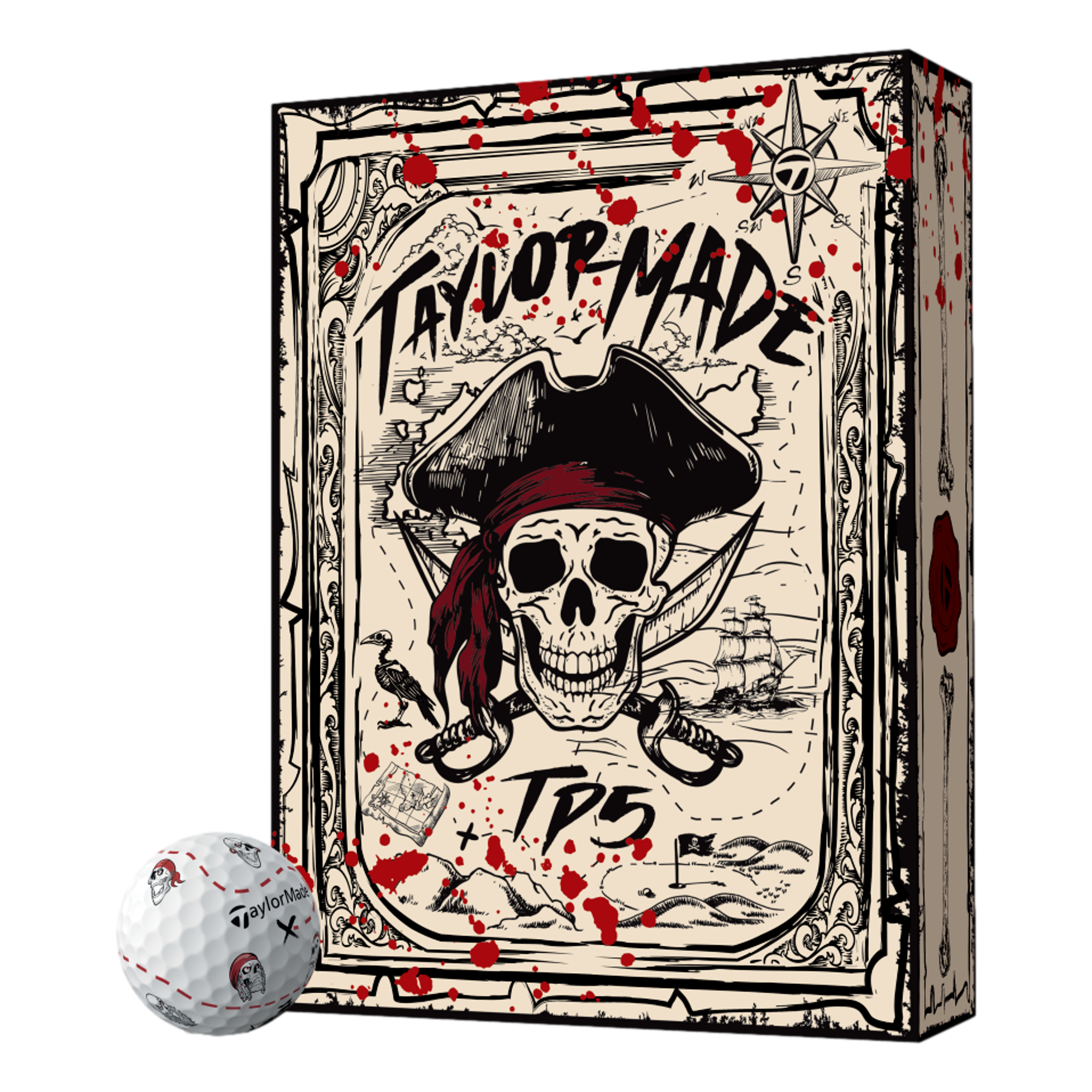 TP5 Pix 3.0 Pirate Golf Balls