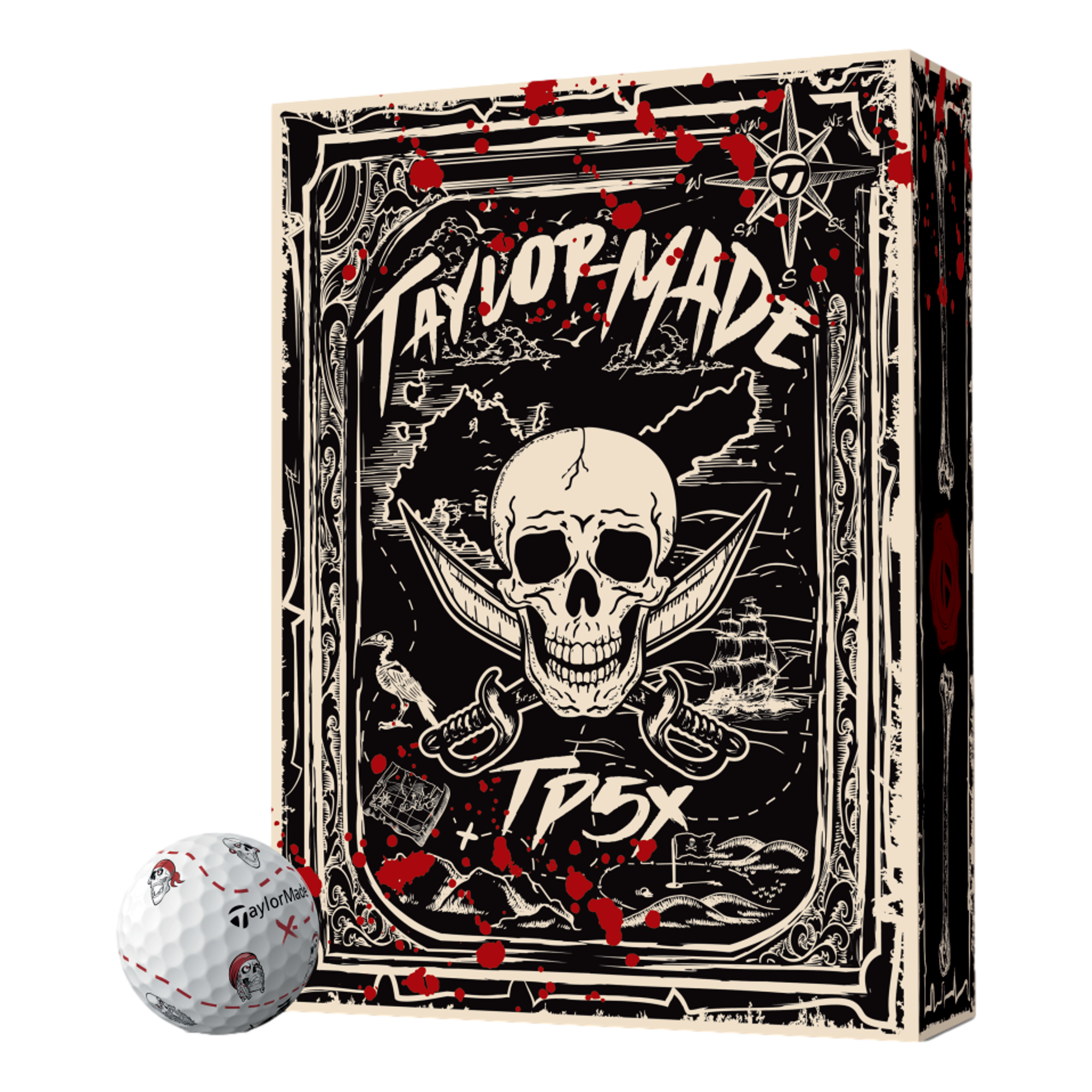 TP5x Pix 3.0 Pirate Golf Balls