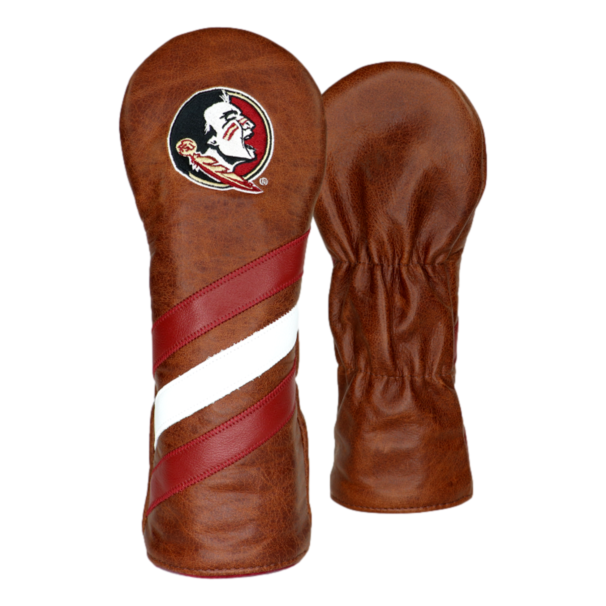 Hometown Leather Stripes FSU Fairway Headcover