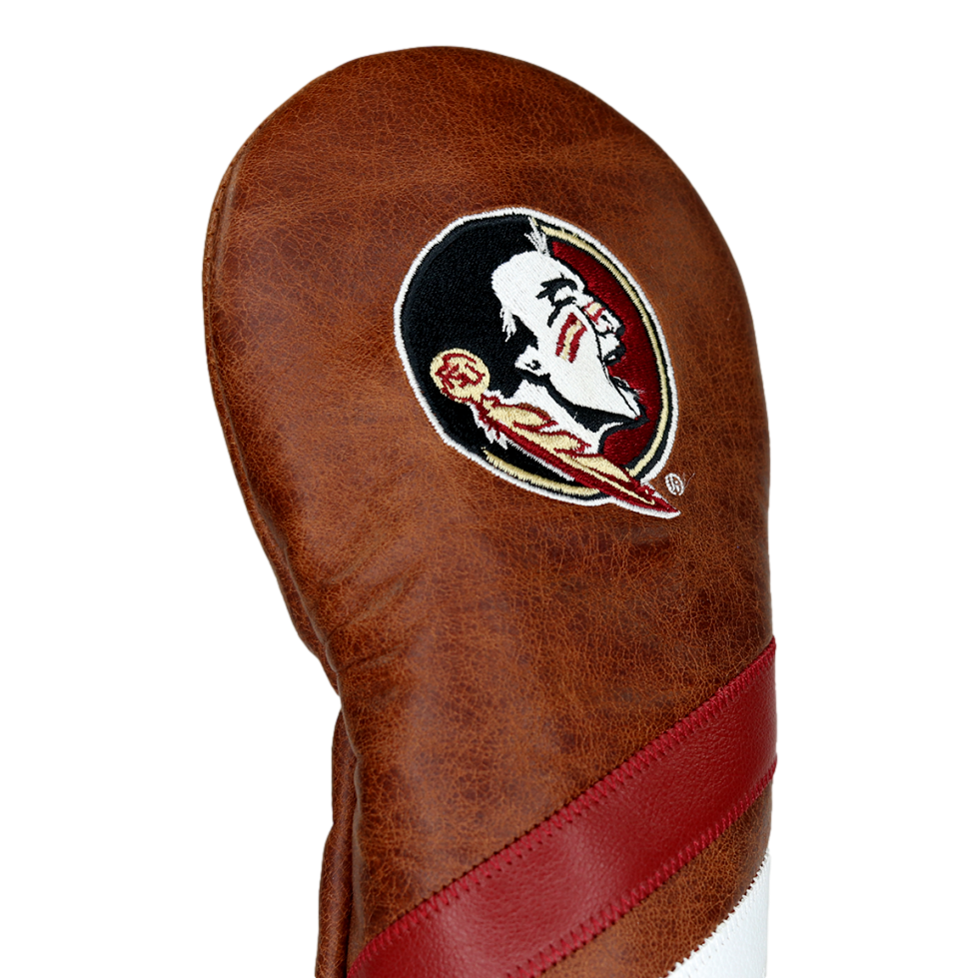 Hometown Leather Stripes FSU Fairway Headcover