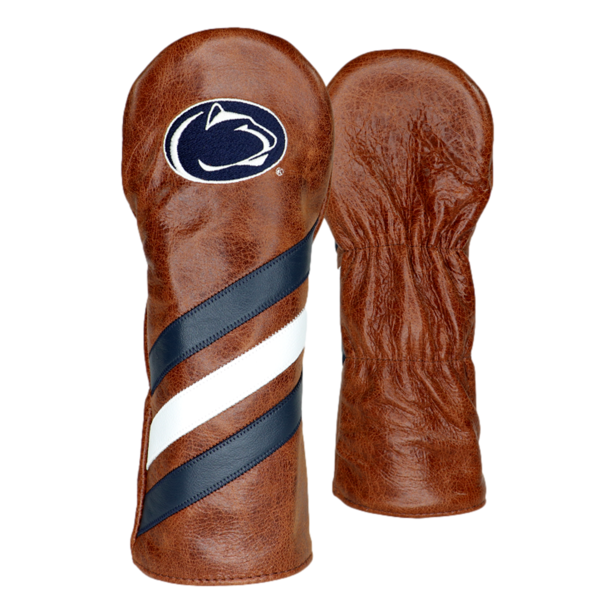 Hometown Leather Stripes PSU Fairway Headcover