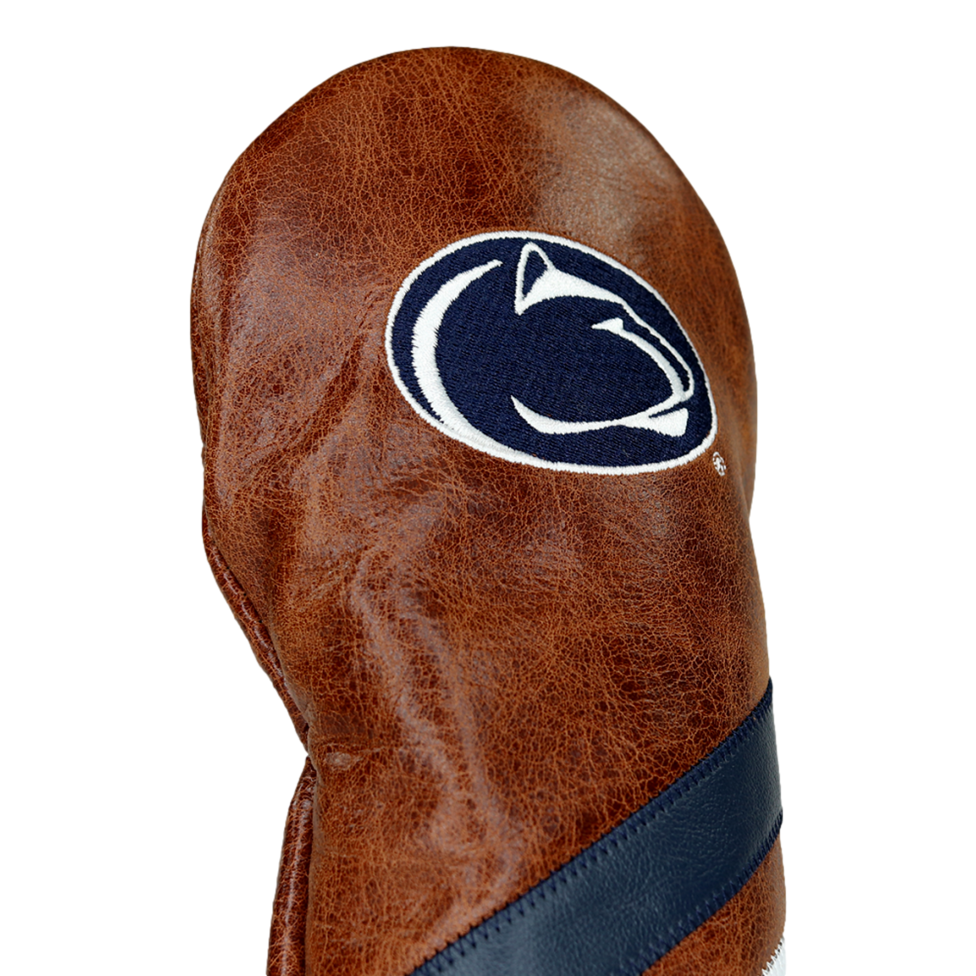 Hometown Leather Stripes PSU Fairway Headcover